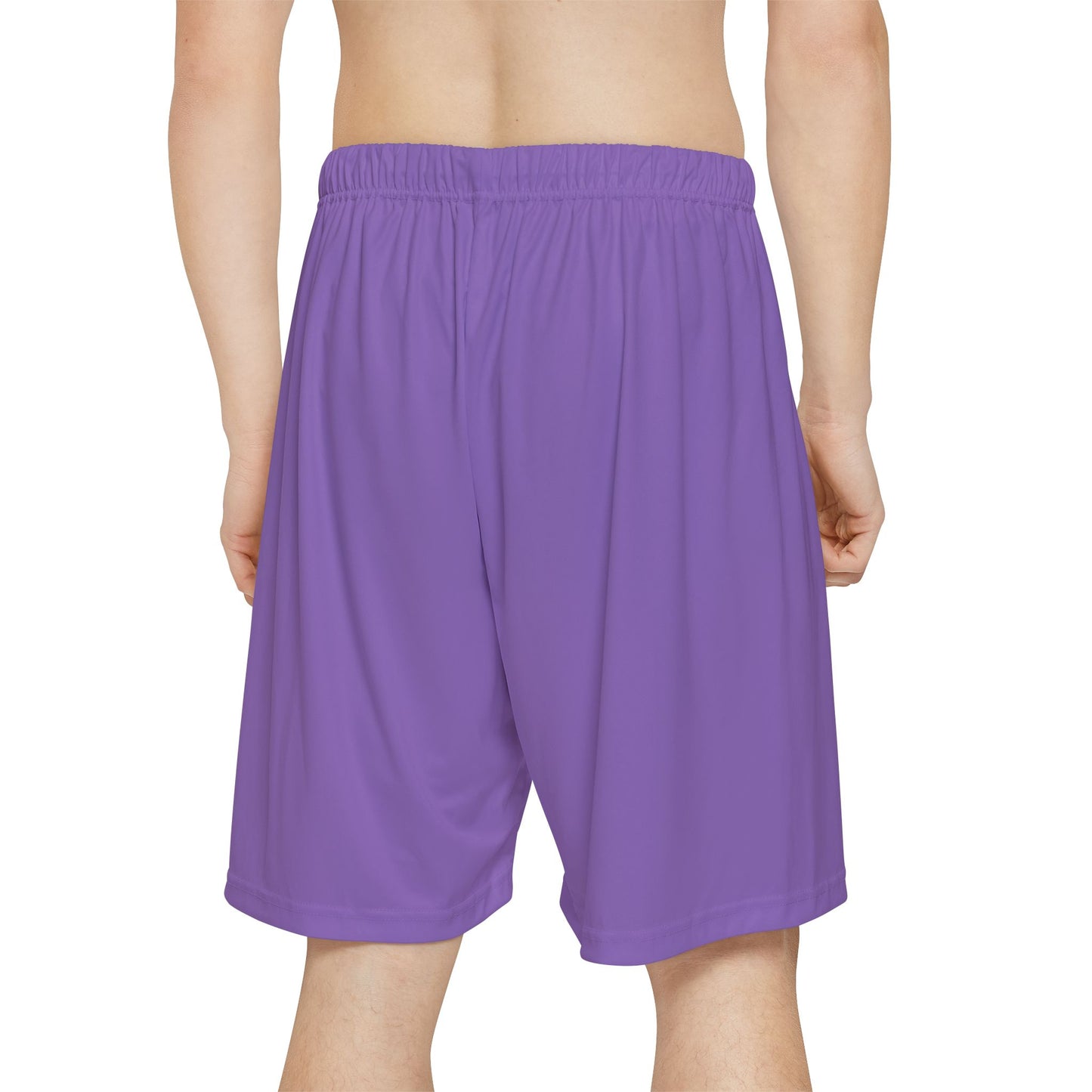 Flashlander ALG Performance Men’s Sports Shorts (AOP) Light Purple