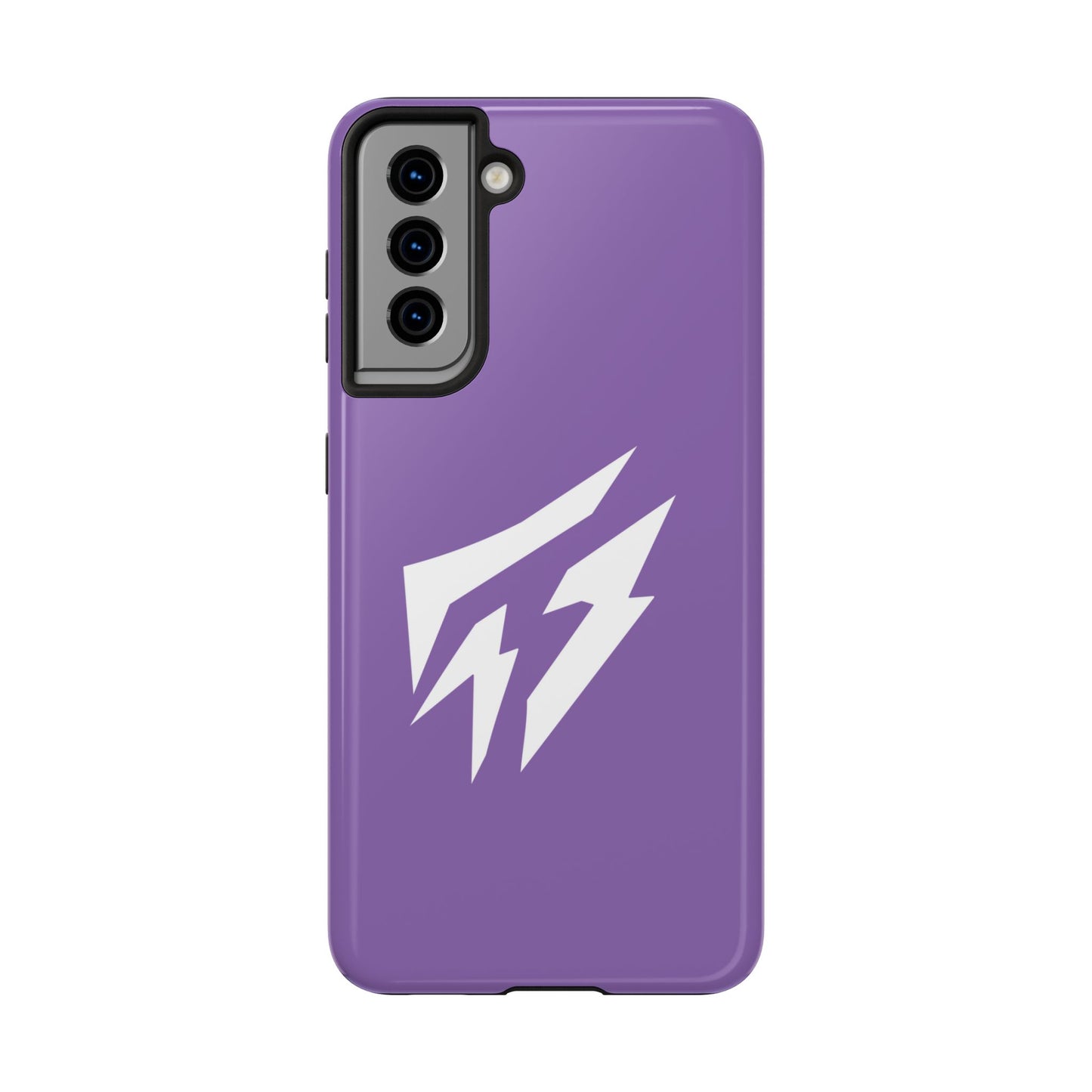 Flashlander Thunders Tough Phone Cases for all Iphone and Samsung Galaxy Light Purple