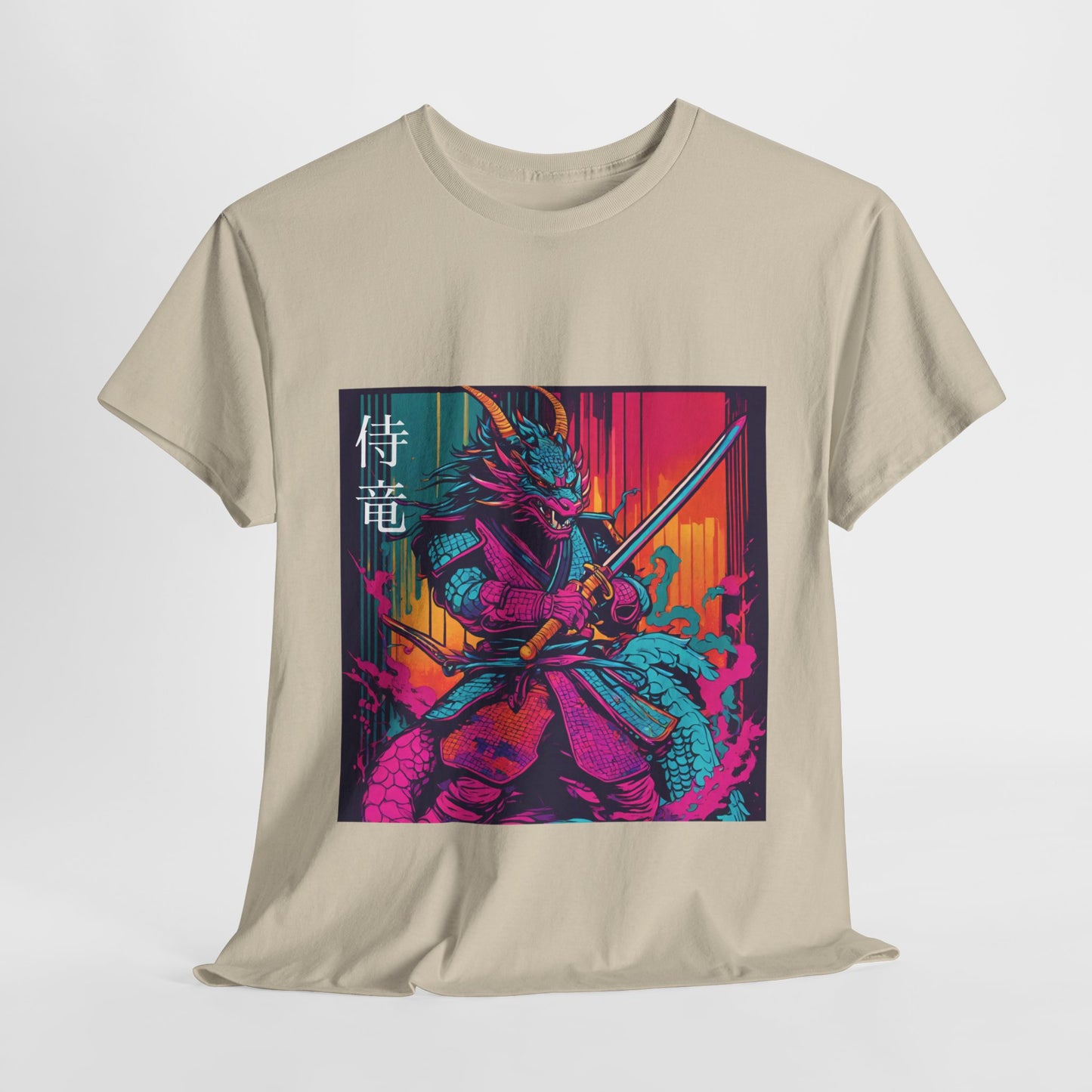 Dragon Samurai Pop Art - Flashlander Gym Shirt