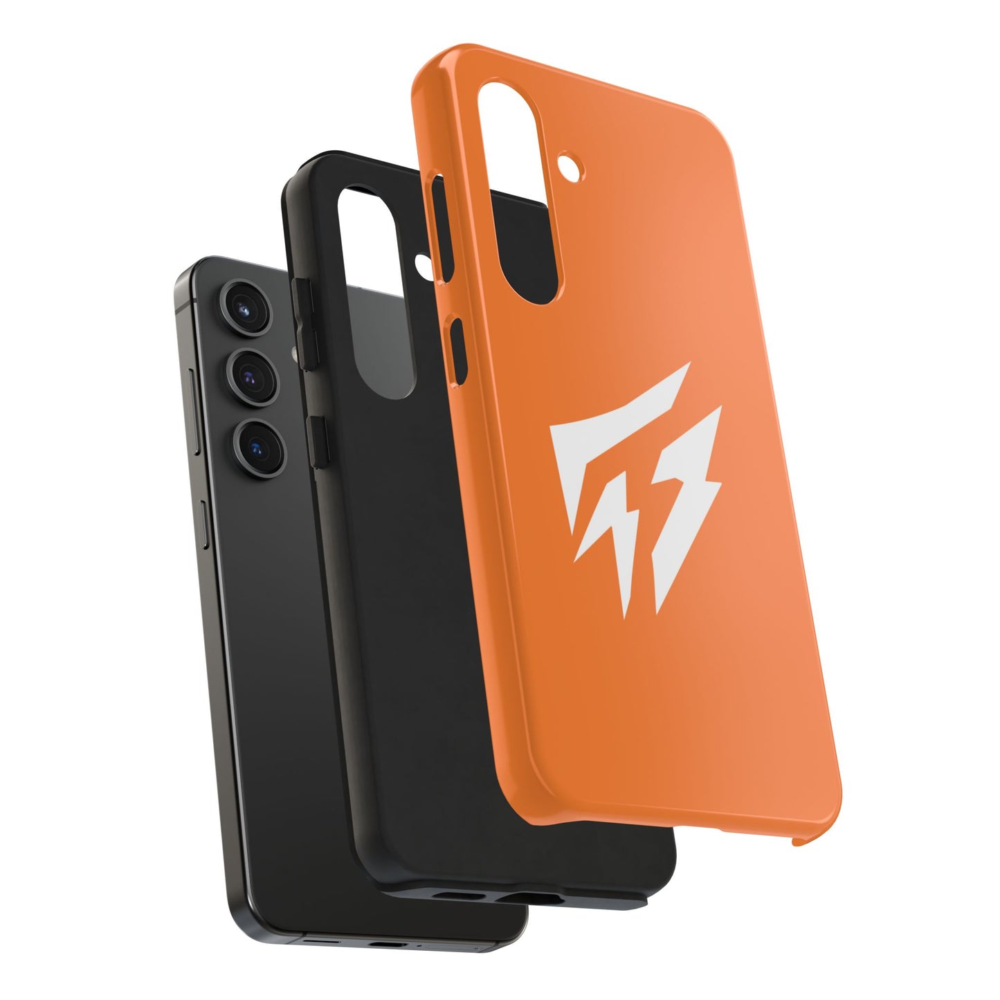 Flashlander Thunders Tough Phone Cases for all Iphone and Samsung Galaxy Crusta Orange