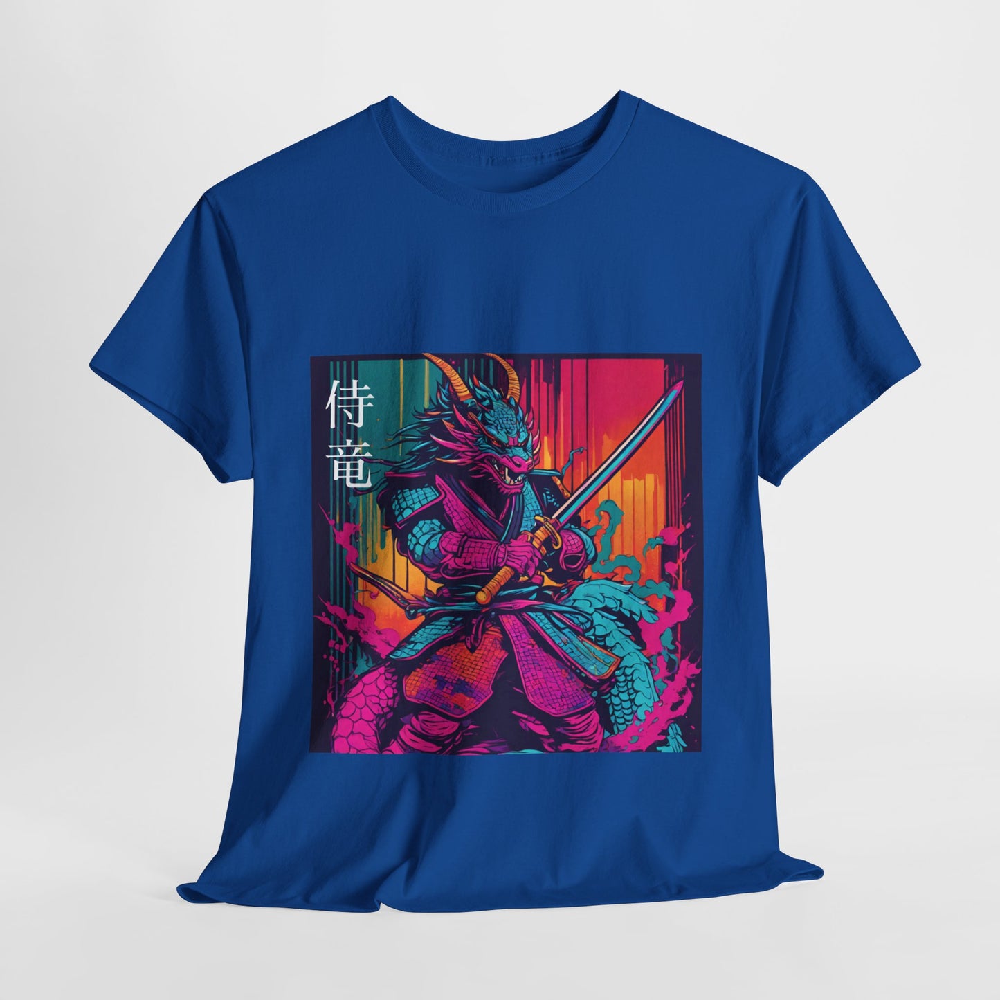 Dragon Samurai Pop Art - Flashlander Gym Shirt