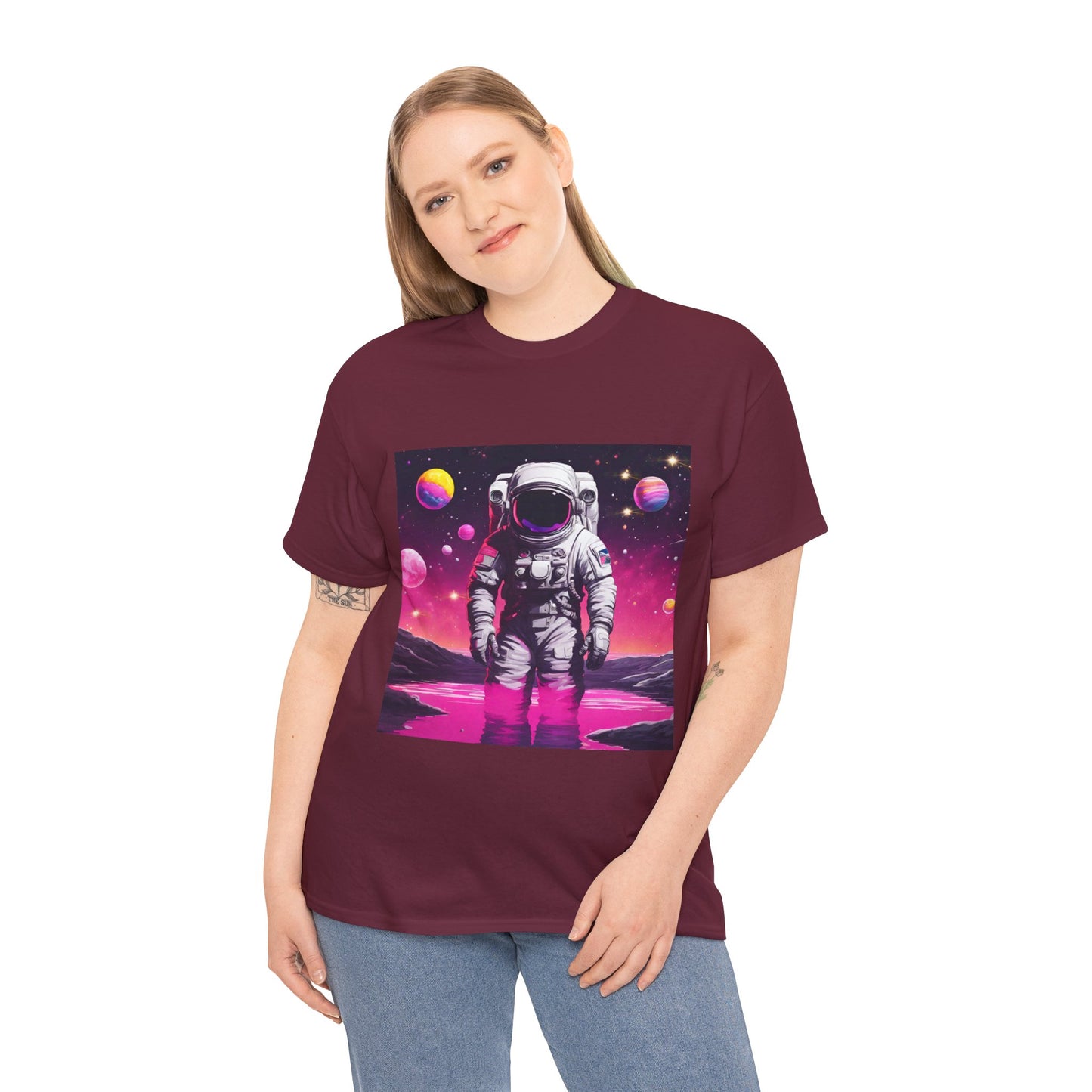 Astronaut Exploring New Worlds Flashlander Gym Shirt