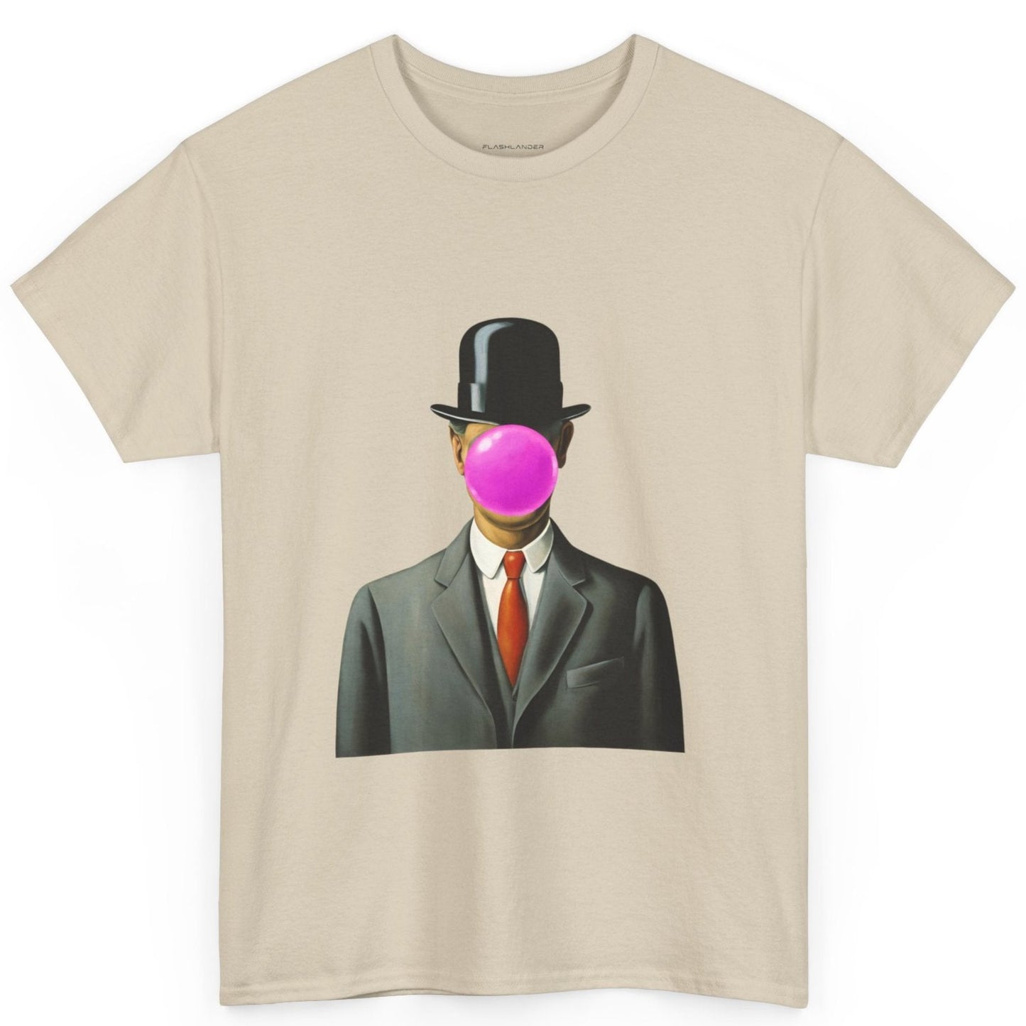 The Son Of Man with Pink Bubblegum - Flashlander Gym Shirt