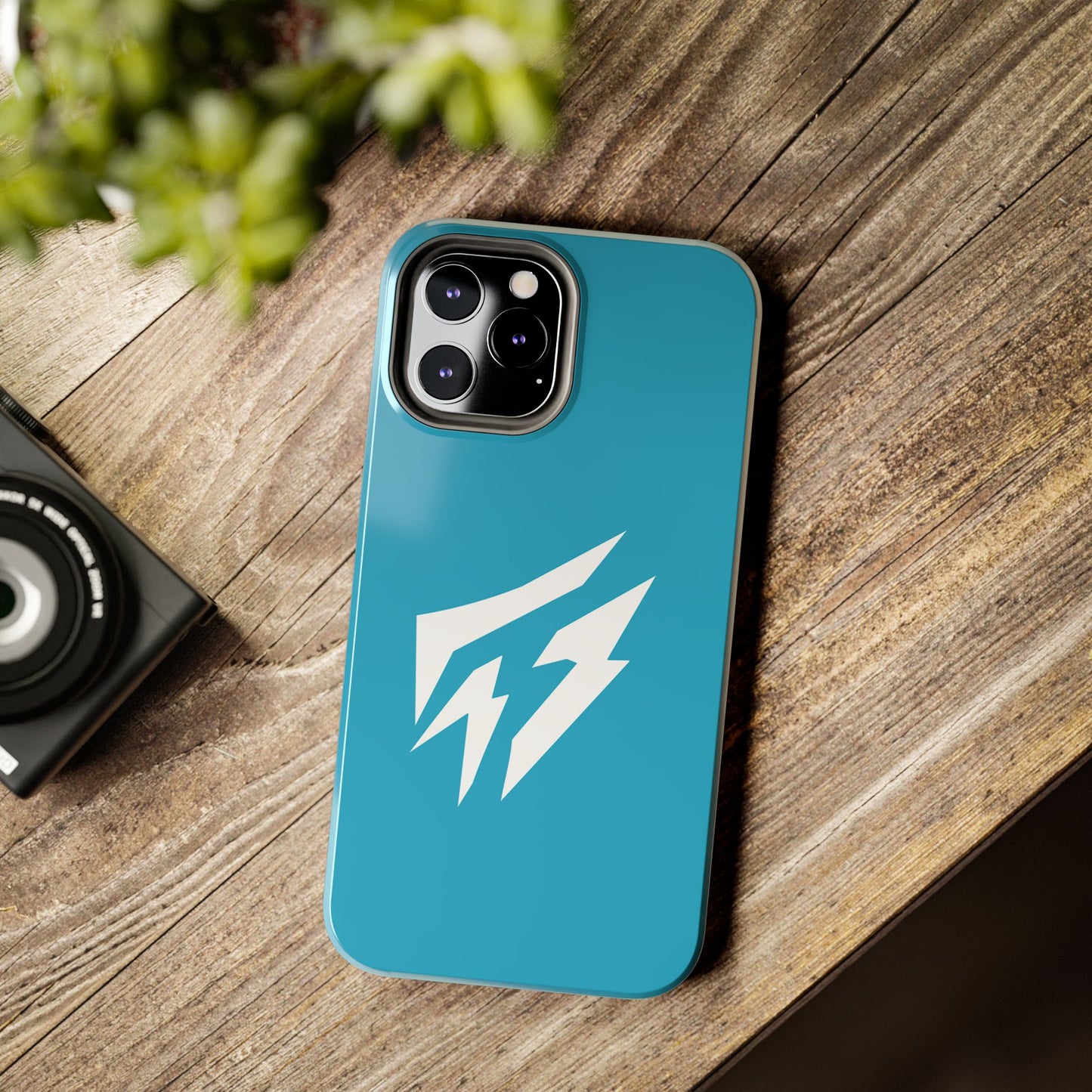 Flashlander Thunders Tough Phone Cases for all Iphone and Samsung Galaxy Blue Aqua Turquoise