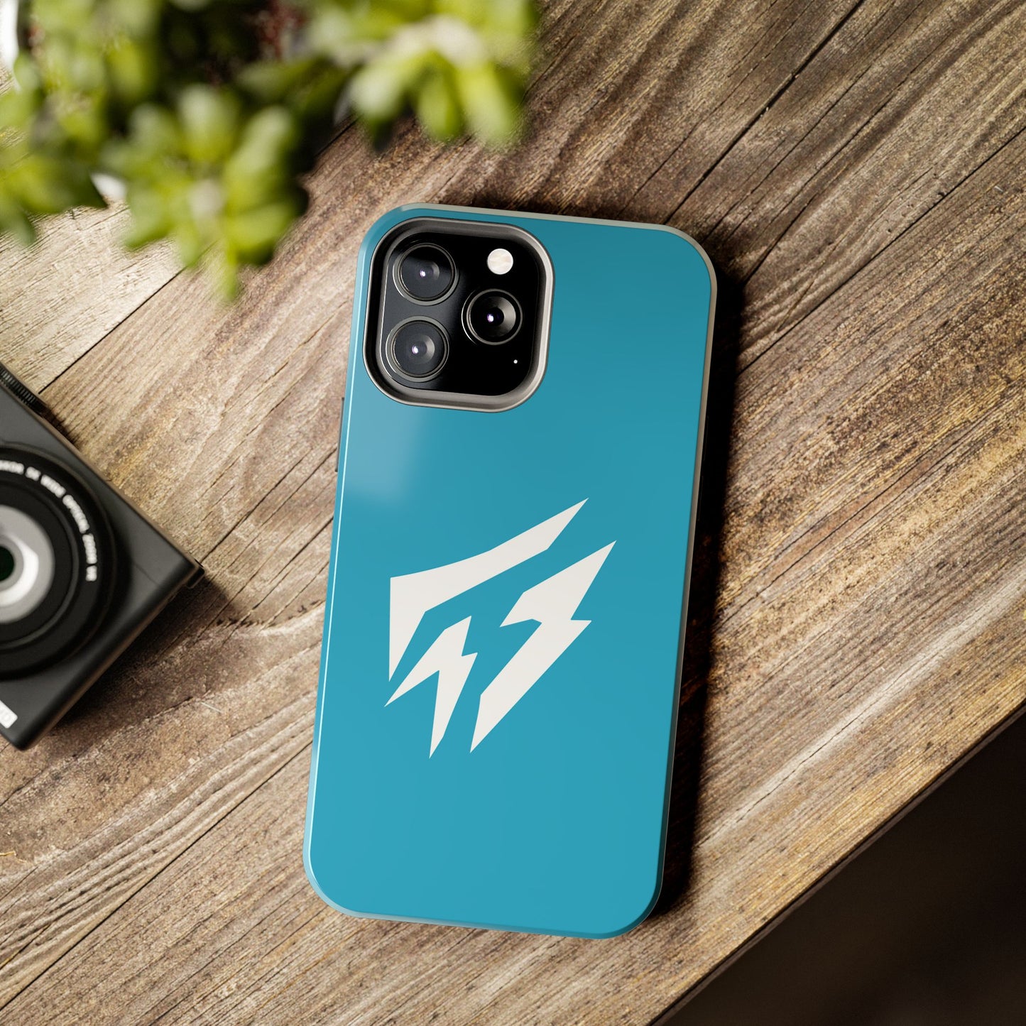 Flashlander Thunders Tough Phone Cases for all Iphone and Samsung Galaxy Blue Aqua Turquoise