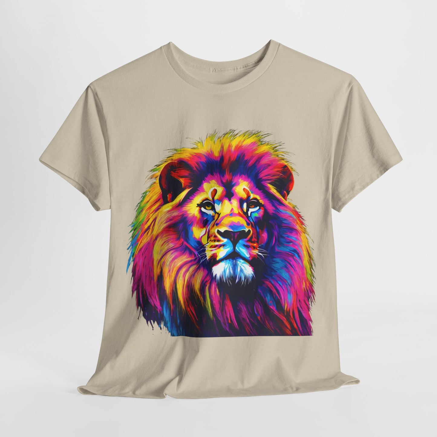 Lion Art Pop T-Shirt Flashlander