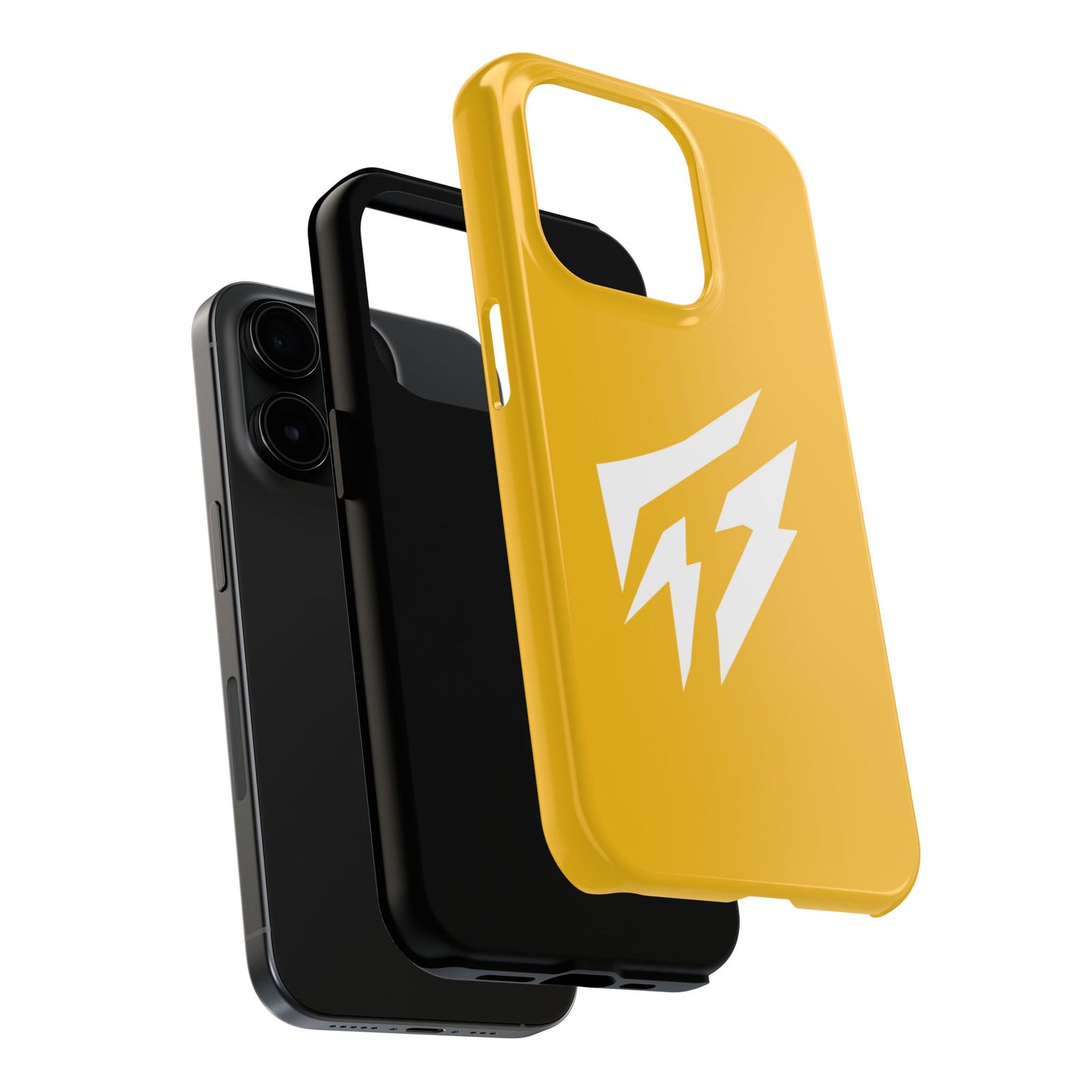 Flashlander Thunders Tough Phone Cases for all Iphone and Samsung Galaxy Yellow