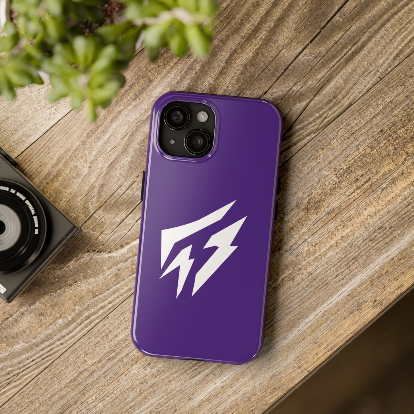 Flashlander Thunders Tough Phone Cases for all Iphone and Samsung Galaxy Purple