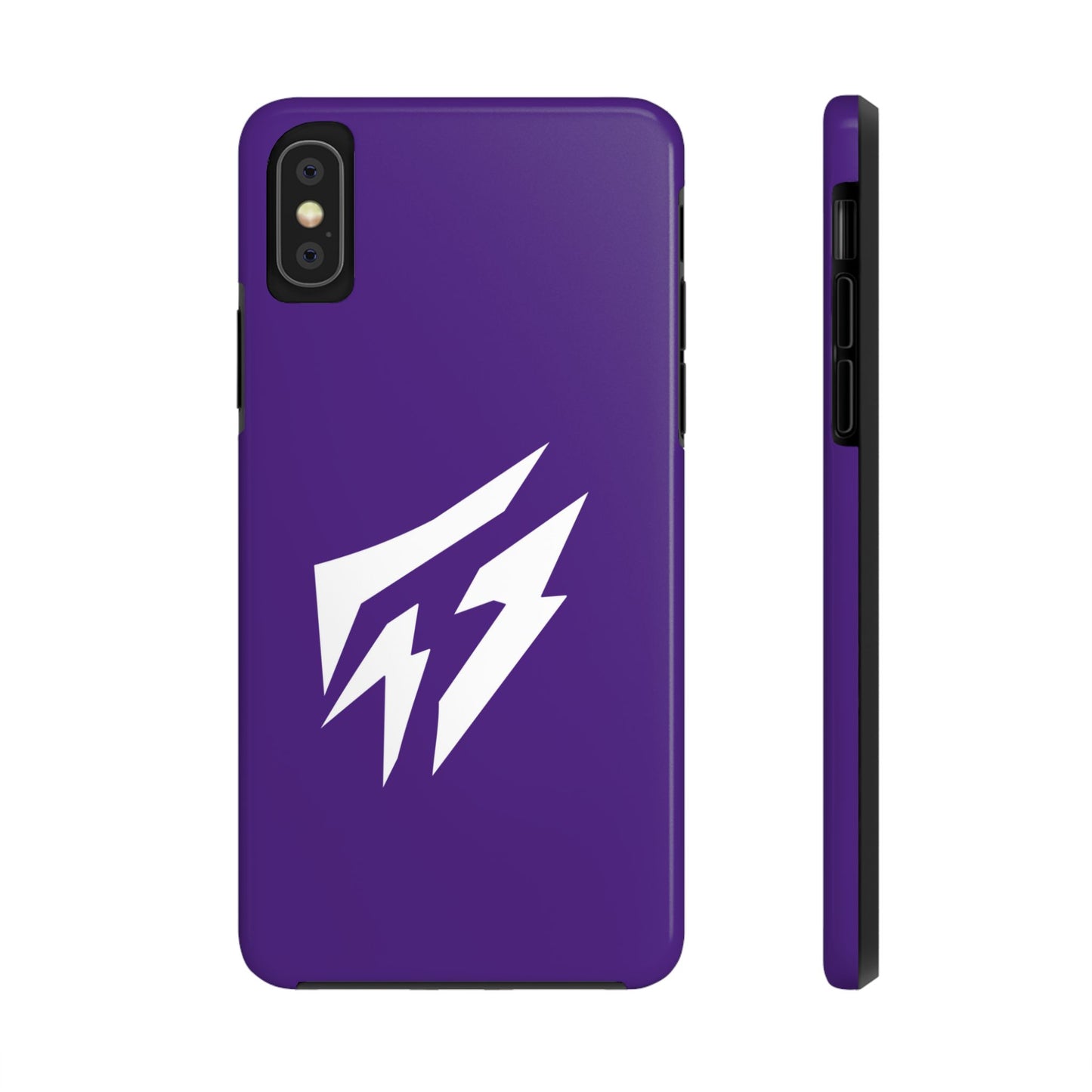 Flashlander Thunders Tough Phone Cases for all Iphone and Samsung Galaxy Purple