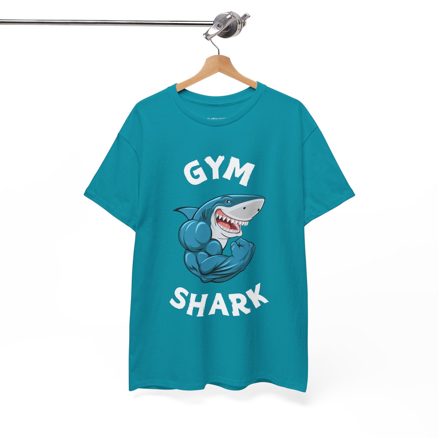 Muscle Gym Shark Bodybuilder Shirt - Flashlander