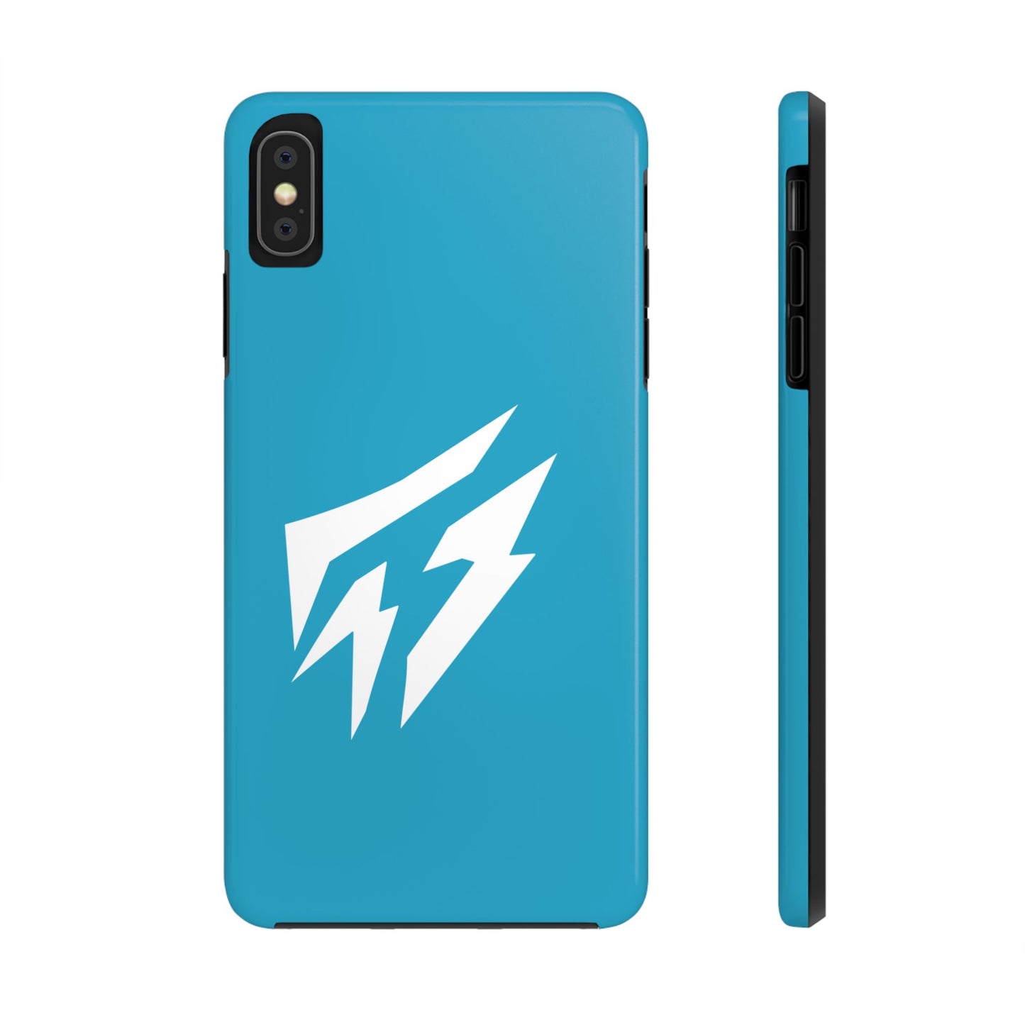 Flashlander Thunders Tough Phone Cases for all Iphone and Samsung Galaxy Blue Aqua Turquoise