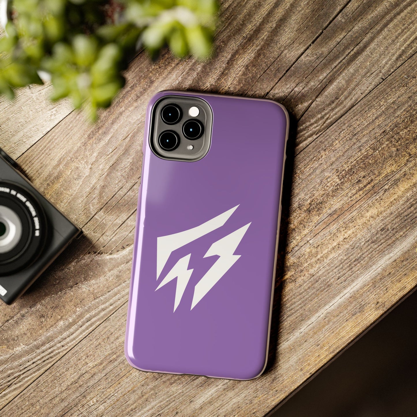 Flashlander Thunders Tough Phone Cases for all Iphone and Samsung Galaxy Light Purple