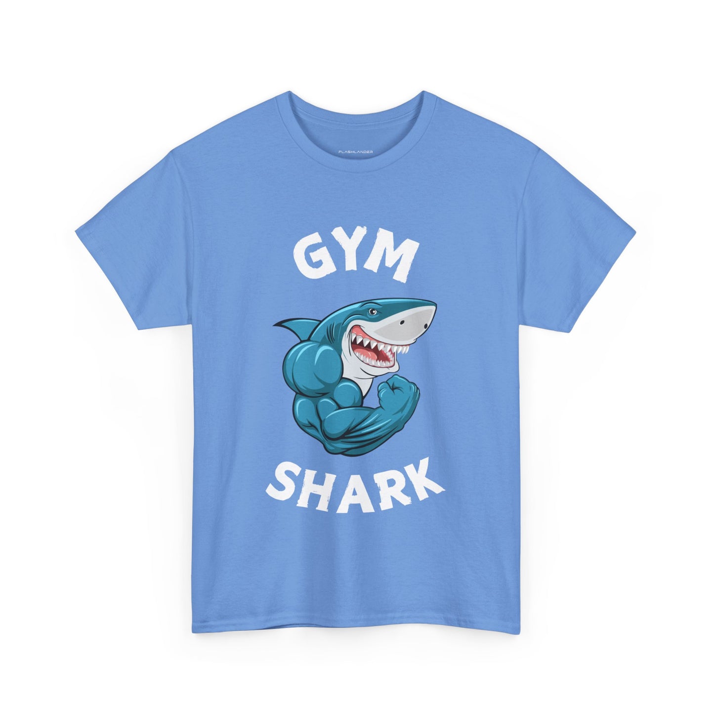 Muscle Gym Shark Bodybuilder Shirt - Flashlander