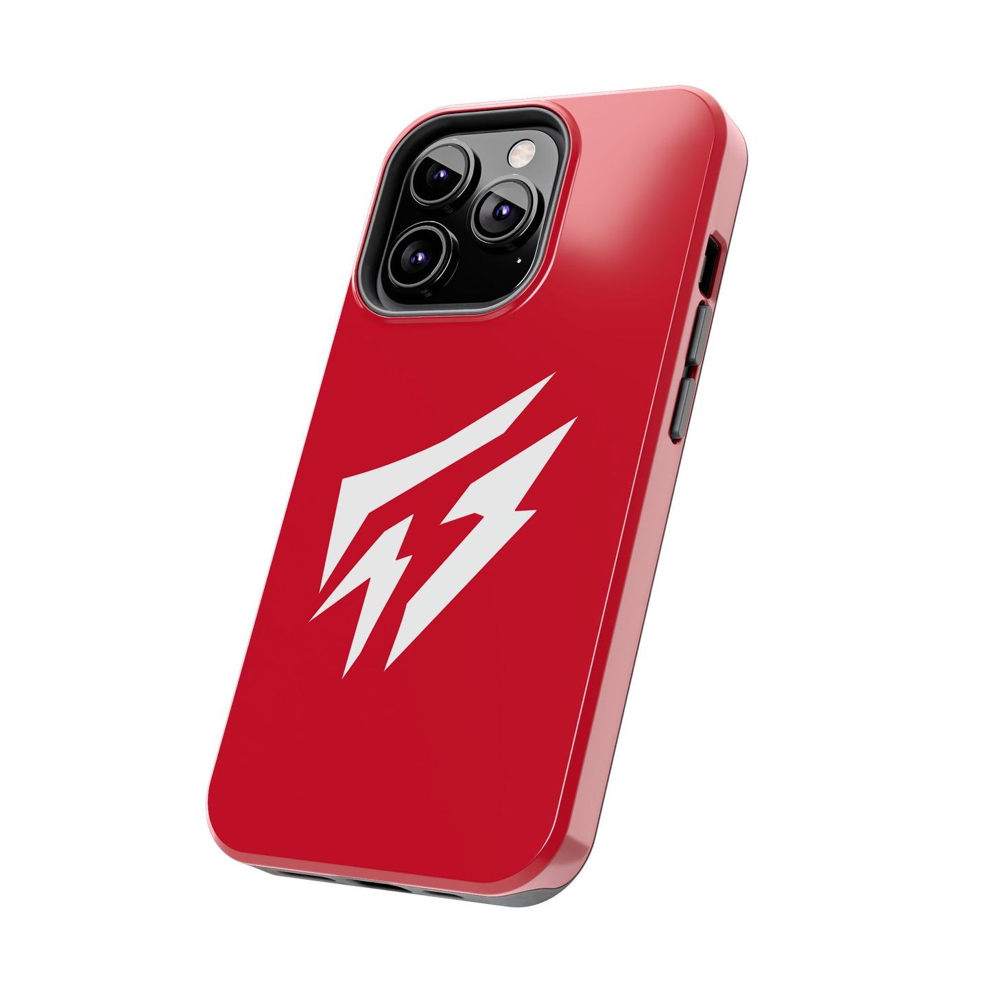 Flashlander Thunders Tough Phone Cases for all Iphone and Samsung Galaxy Dark Red