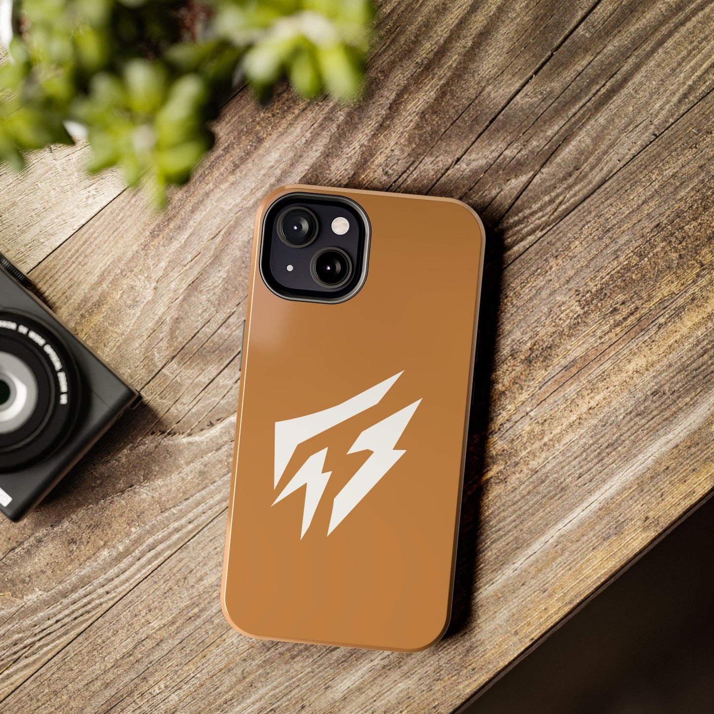 Flashlander Thunders Tough Phone Cases for all Iphone and Samsung Galaxy Light Brown