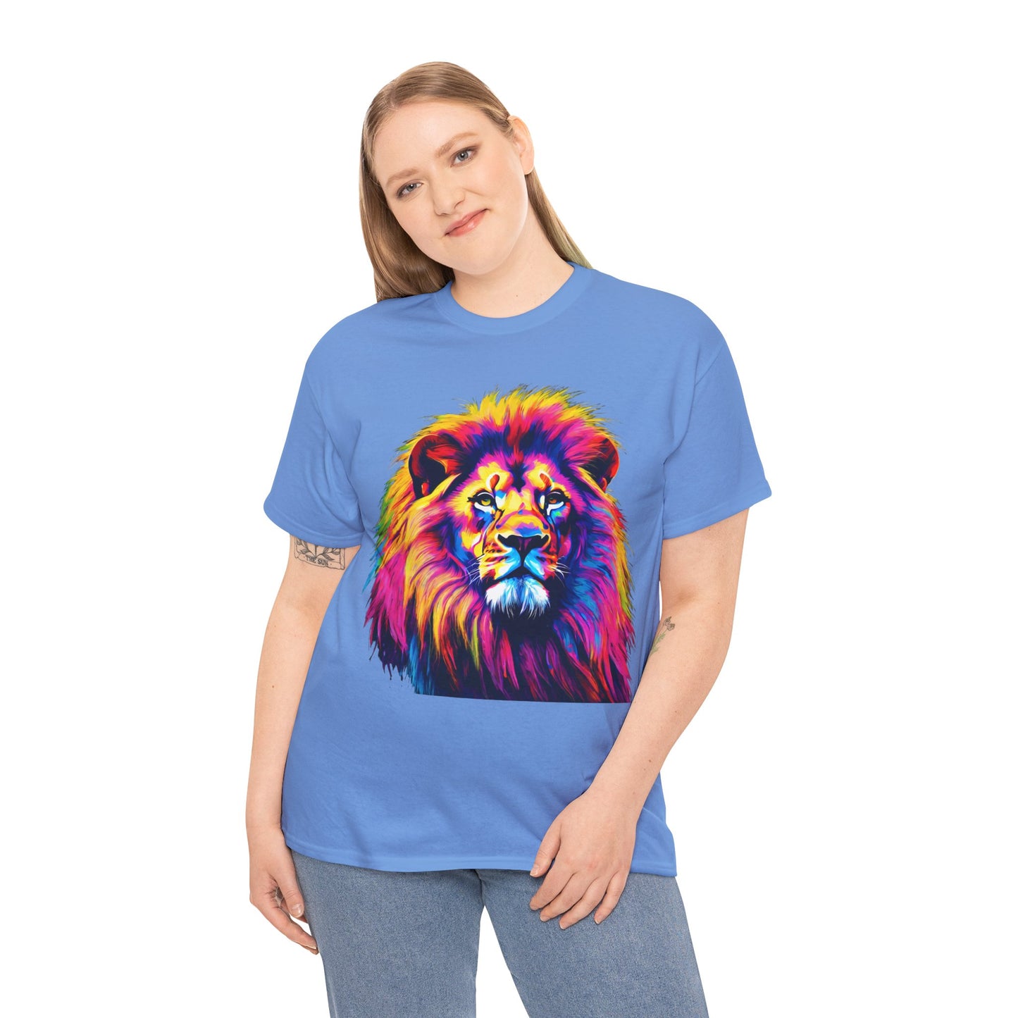 Lion Art Pop T-Shirt Flashlander