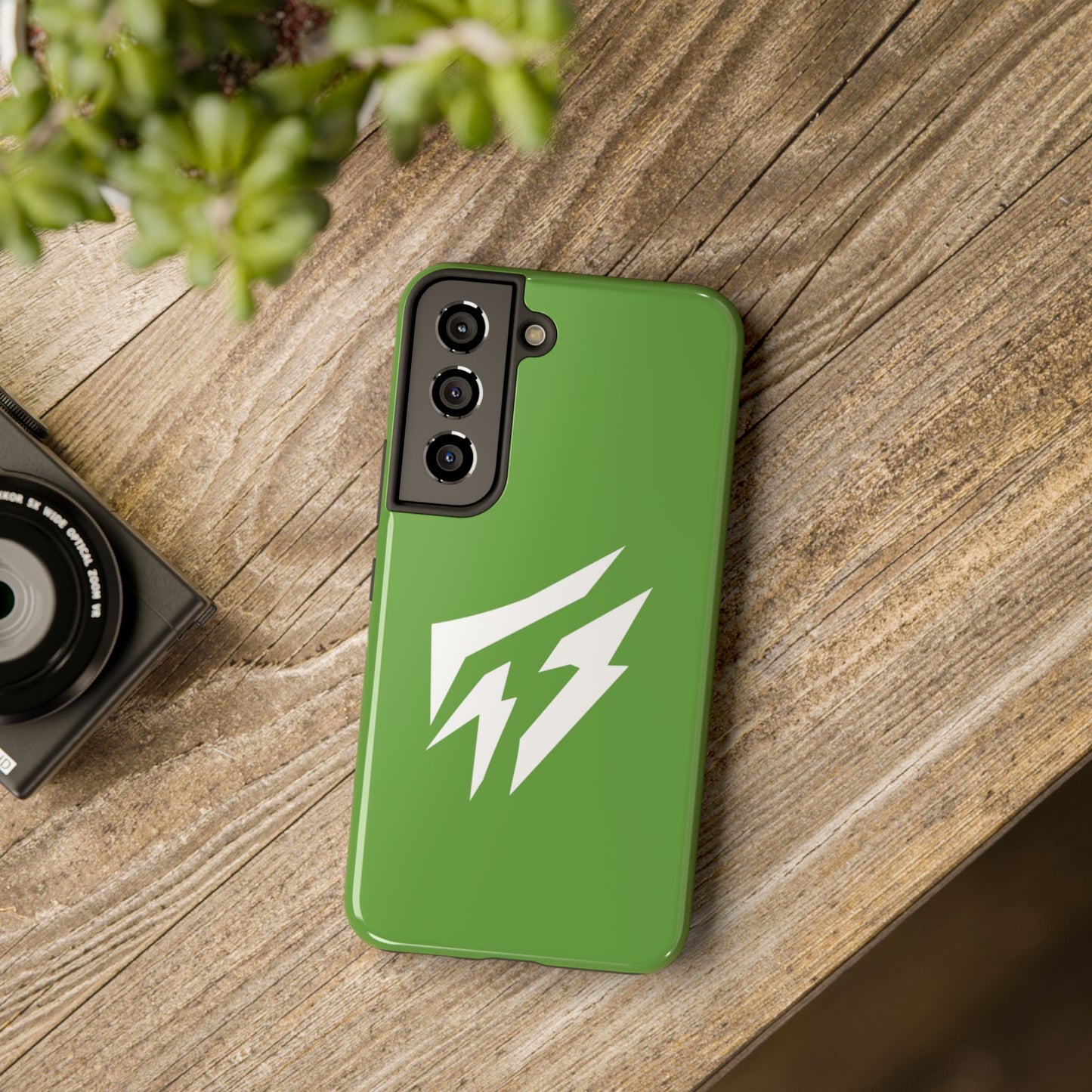 Flashlander Thunders Tough Phone Cases for all Iphone and Samsung Galaxy Green