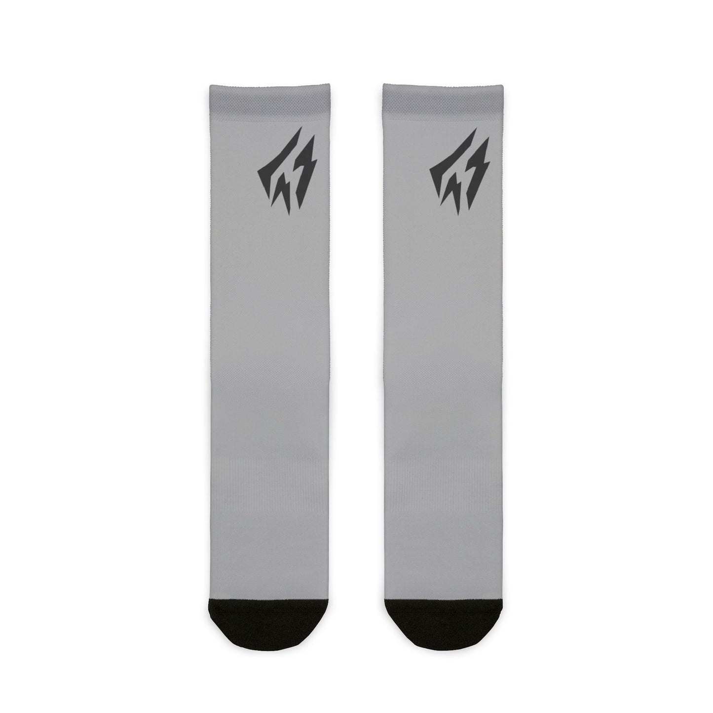 Flashlander Thunder Crew Sports Socks Light Grey