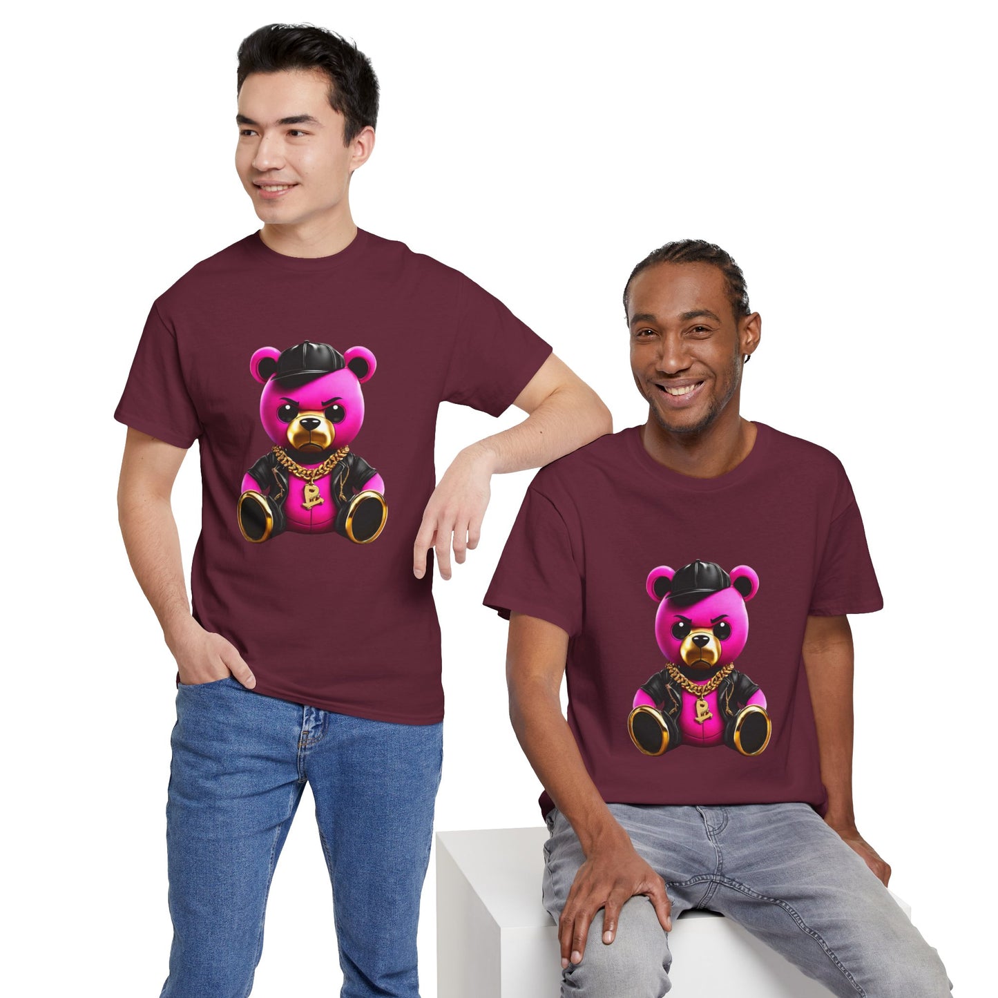 Teddy Bear Hip-Hop Fury Graphic Tee Flashlander