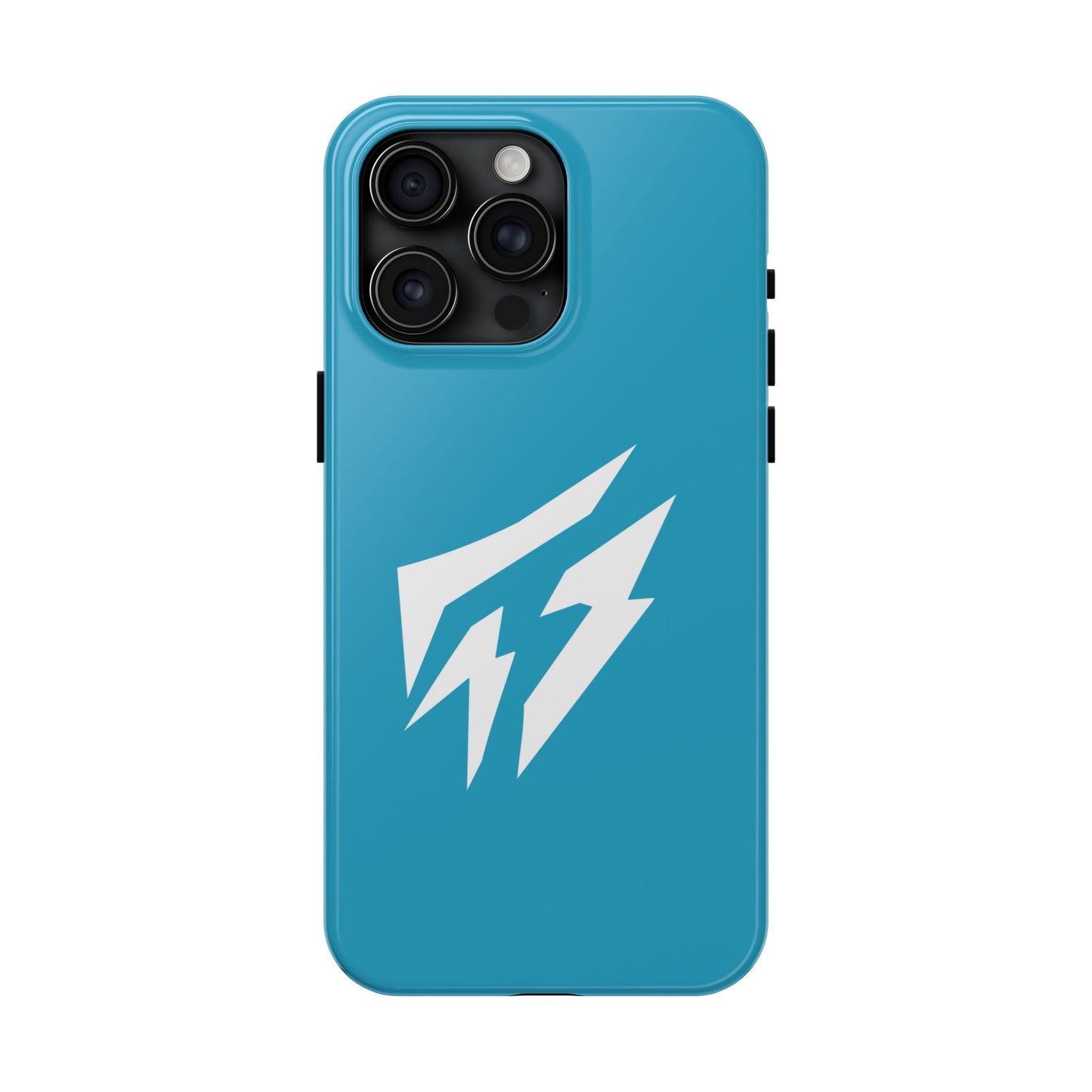 Flashlander Thunders Tough Phone Cases for all Iphone and Samsung Galaxy Blue Aqua Turquoise