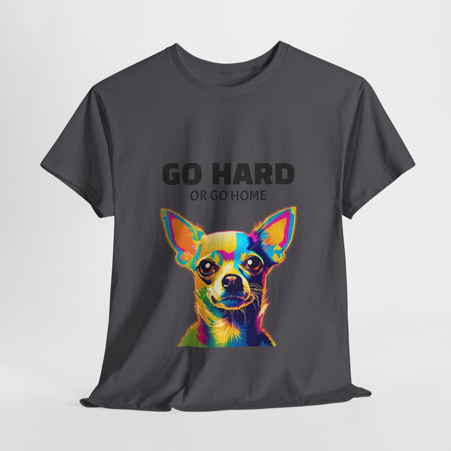 Chihuahua Dog Pop Art - Go Hard or Go Home Flashlander Gym Shirt