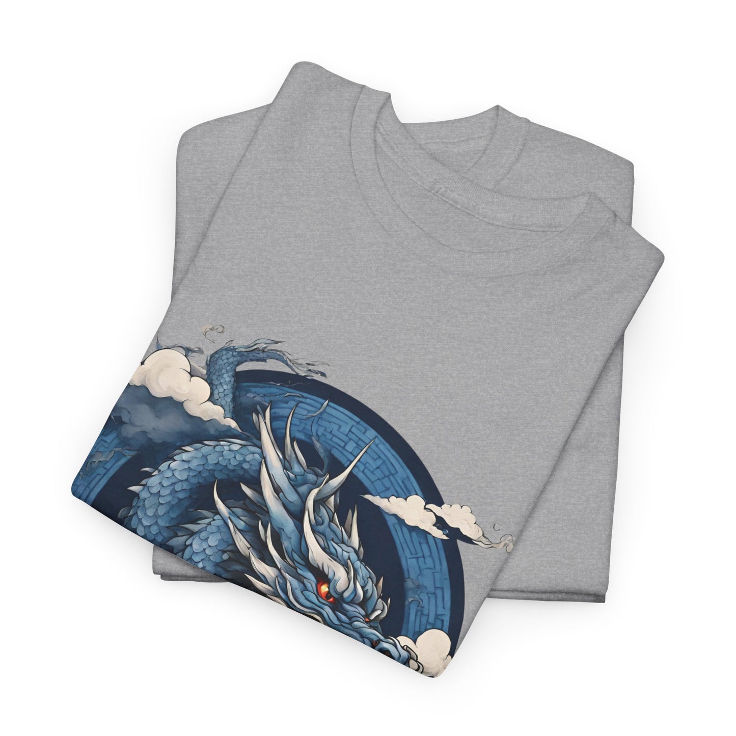 Dragon bleu japonais - T-shirt de sport Flashlander