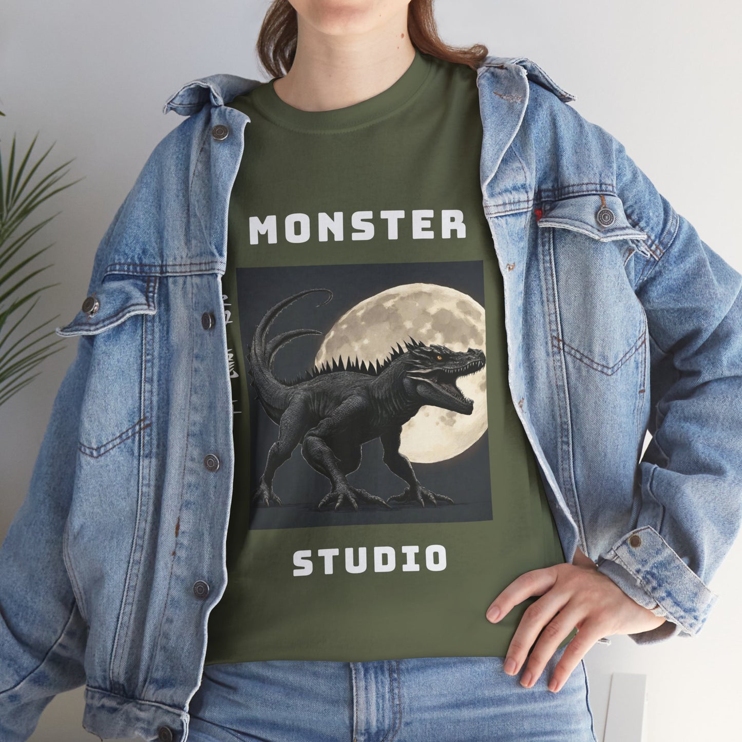 Vintage Monster Studio Japanese Custom Name - Flashlander Gym Shirt