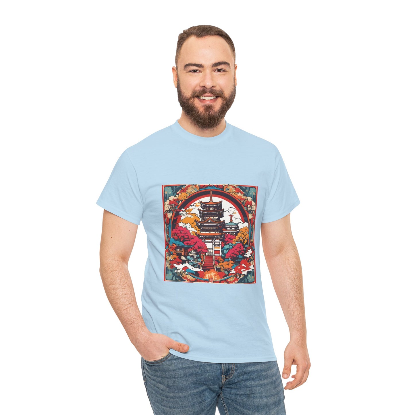 Kyoto Japanese Temple - Flashlander Gym Shirt