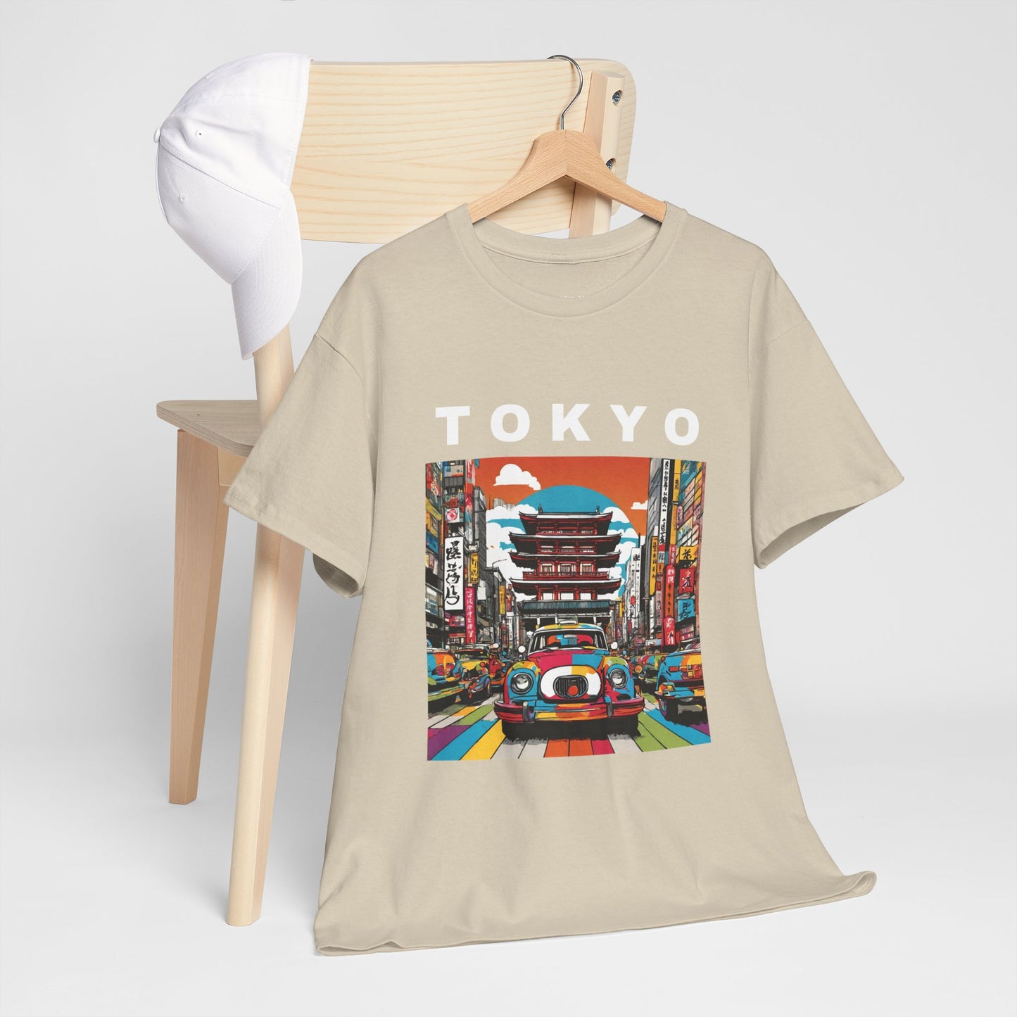 Tokyo Vintage Street Art Pop - Flashlander Gym Shirt