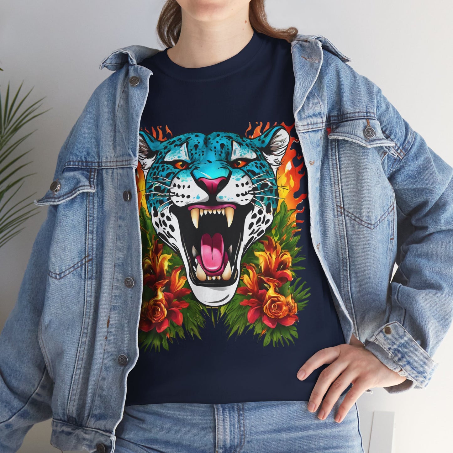 Vintage Jaguar Tattoo - Flashlander Gym Shirt