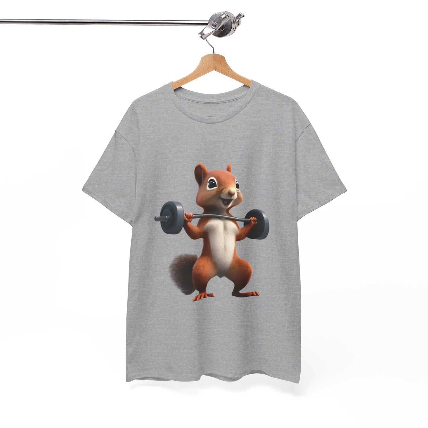 Squirrel Weightlifting Vintage Gym Shirt - Flashlander Graphic Tee