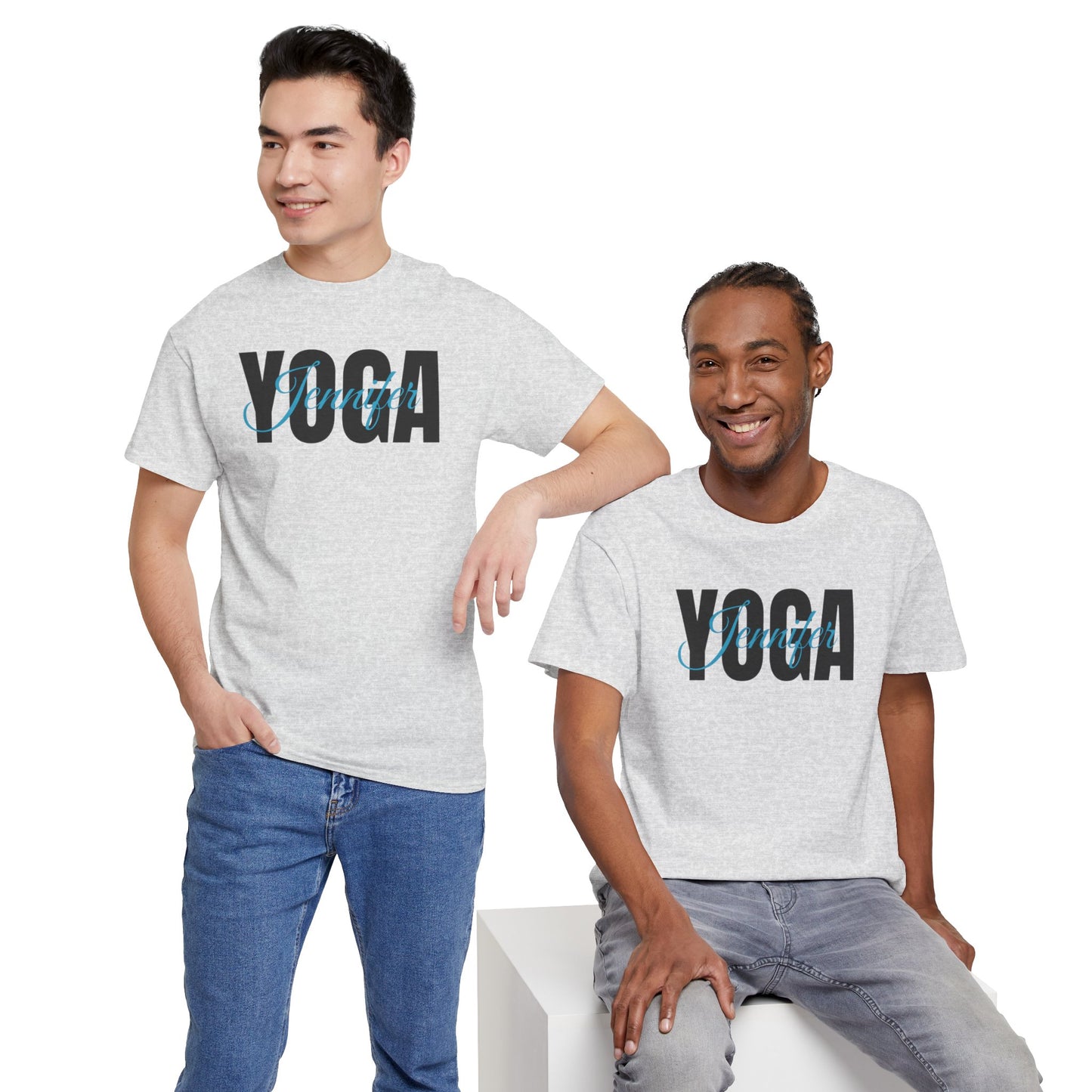 Personalized Yoga Shirt with Custom Name - Flashlander Gym Tee