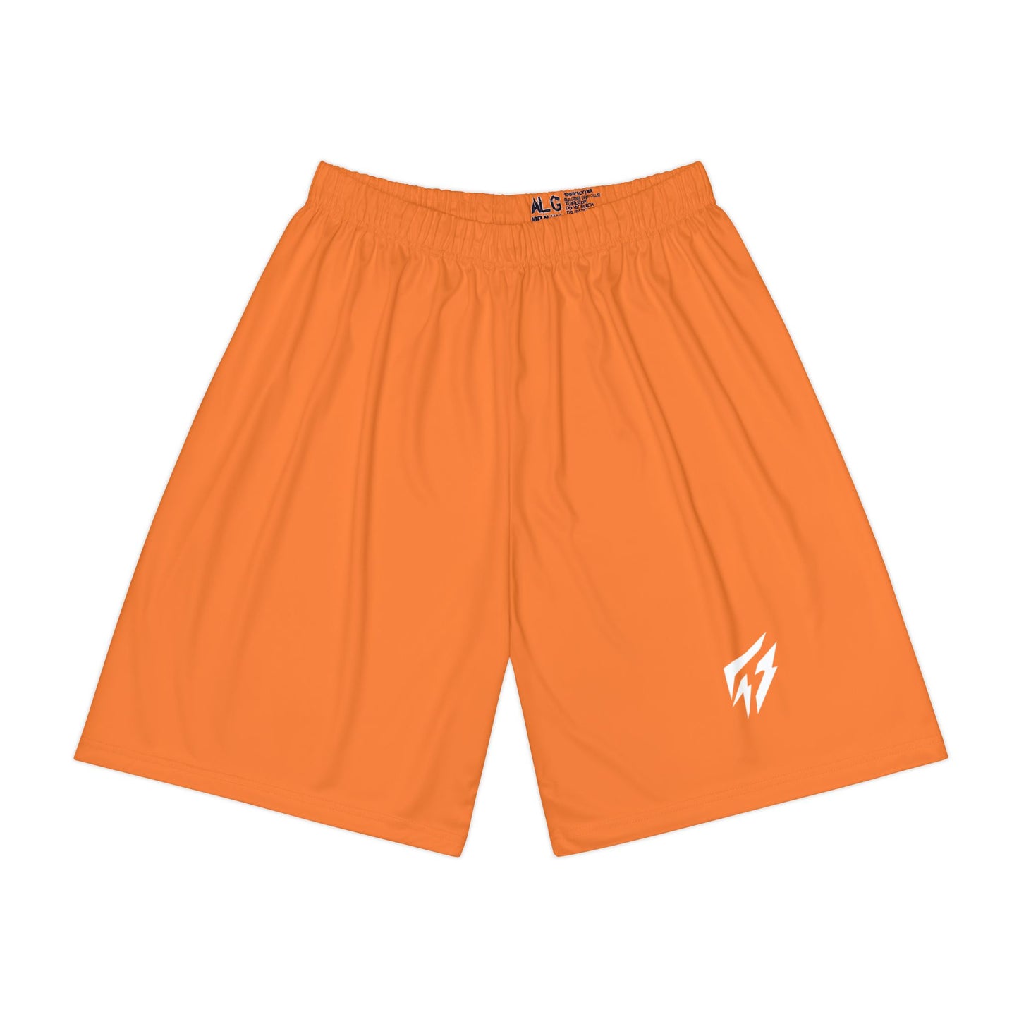 Flashlander ALG Performance Men’s Sports Shorts (AOP) Crusta Orange