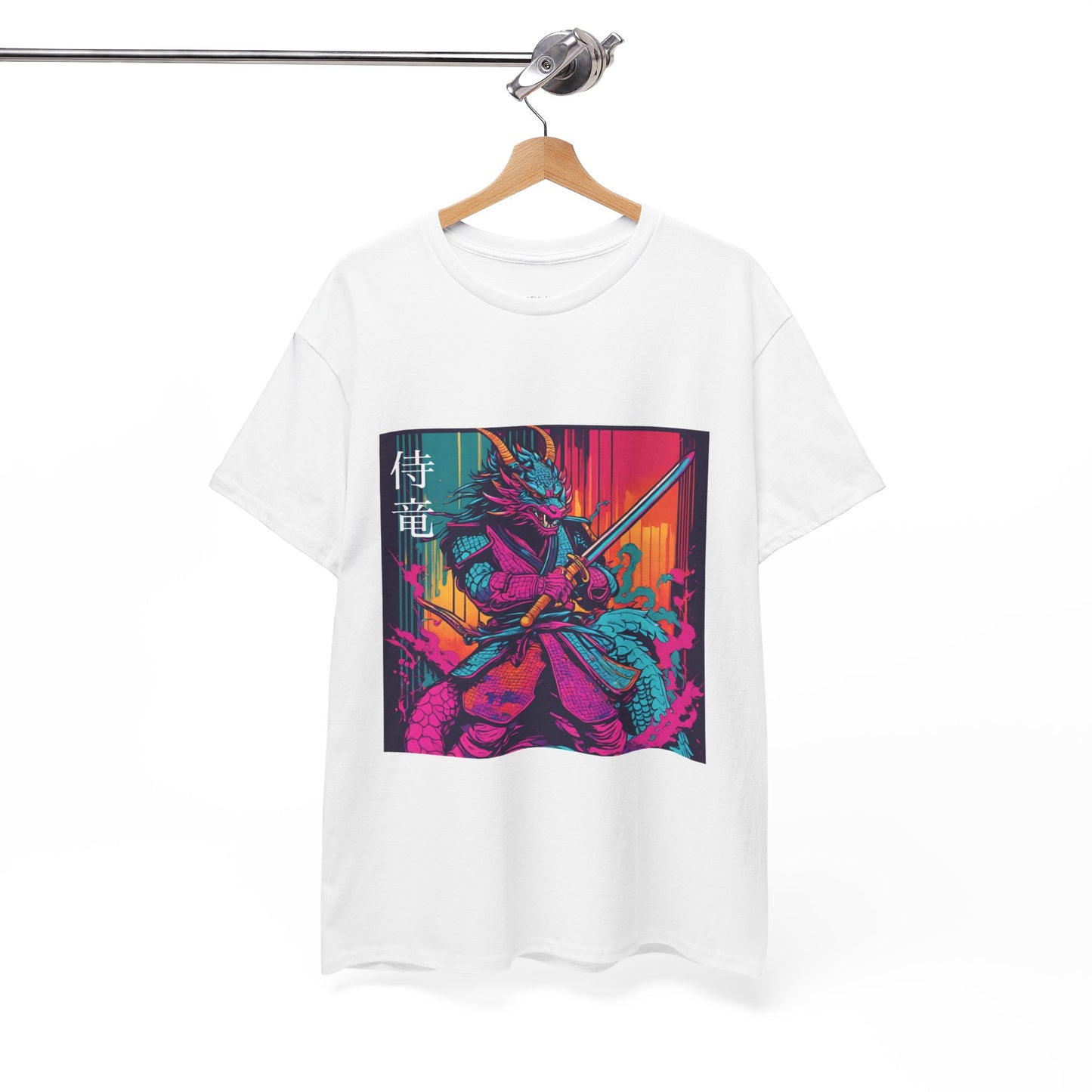 Dragon Samurai Pop Art - Flashlander Gym Shirt