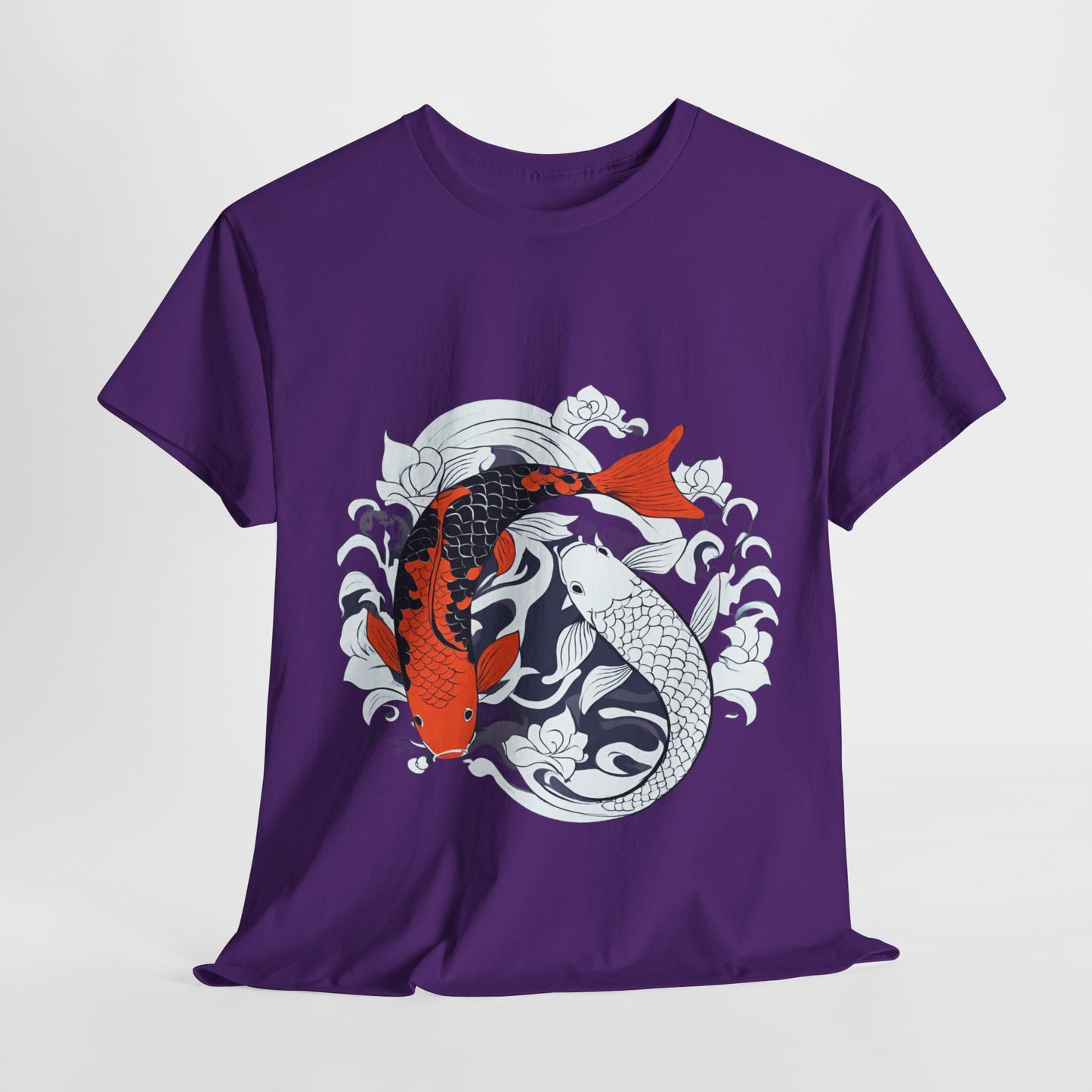 Yin Yang Japanese Koi Fish Flashlander Gym Shirt