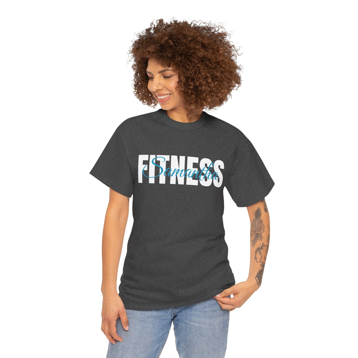 T-shirt de fitness personnalisé - T-shirt de sport Flashlander avec nom personnalisé