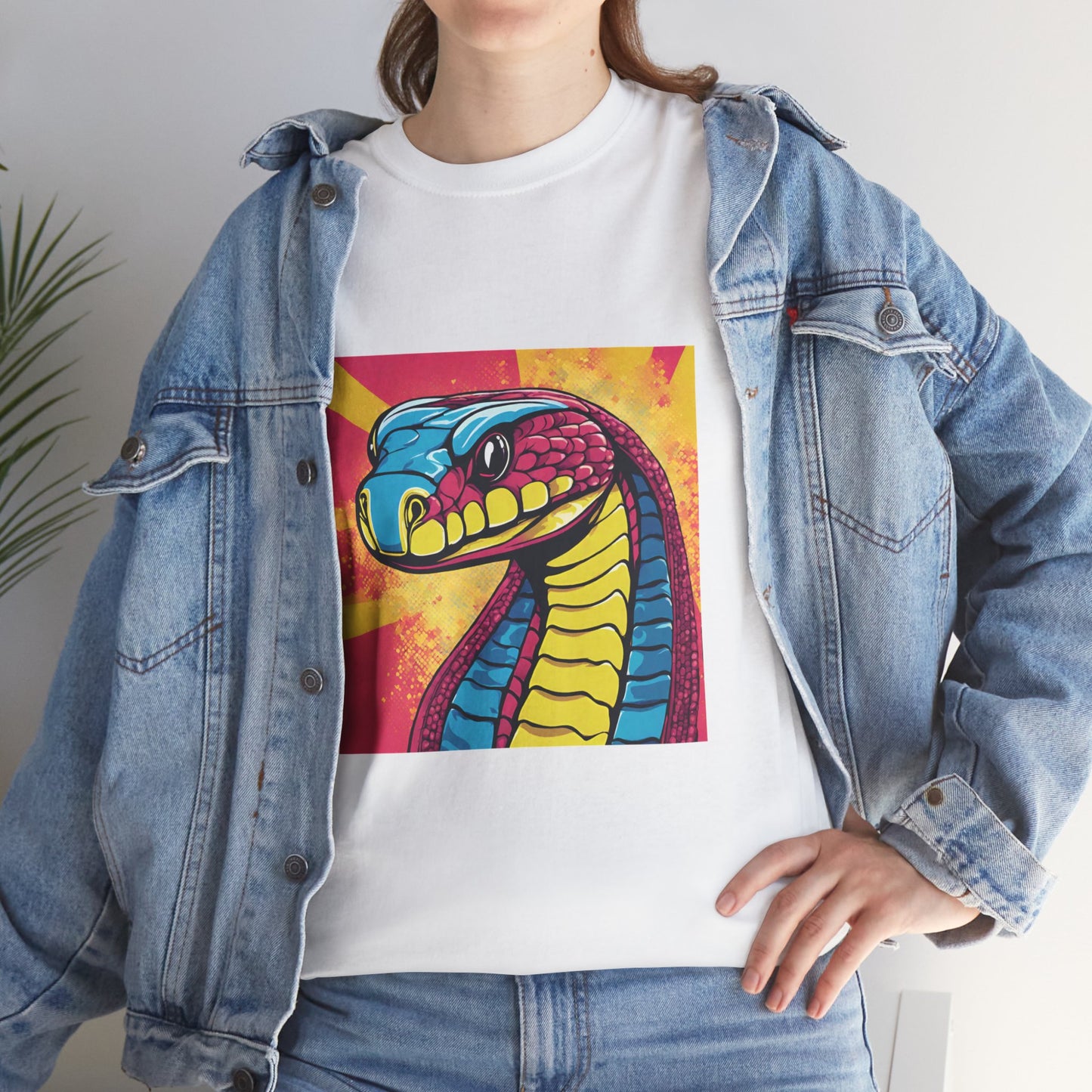 Cobra Snake Pop Art - Flashlander Gym Shirt