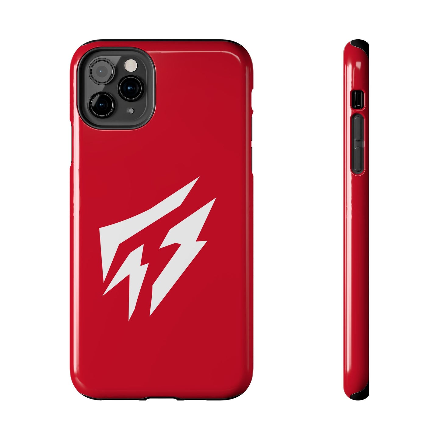 Flashlander Thunders Tough Phone Cases for all Iphone and Samsung Galaxy Dark Red