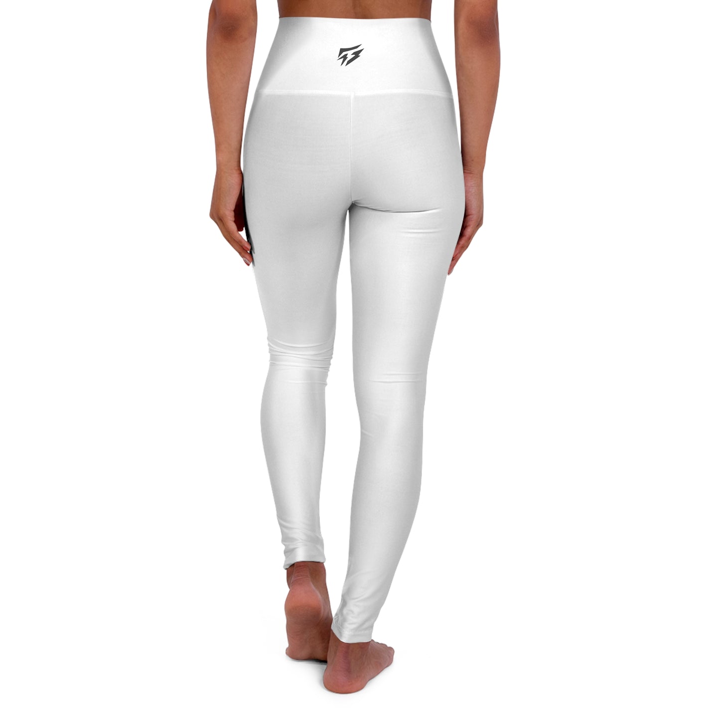 Legging de yoga taille haute Flashlander Sportswear Zen Blanc (AOP) B