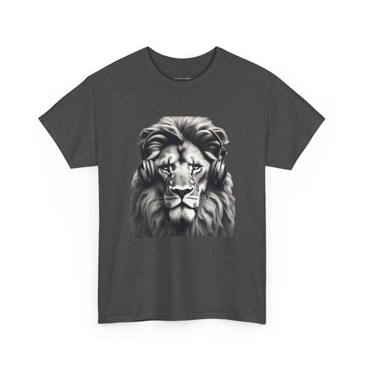 Lion Training with Headphones - Flashlander Gym Shirt