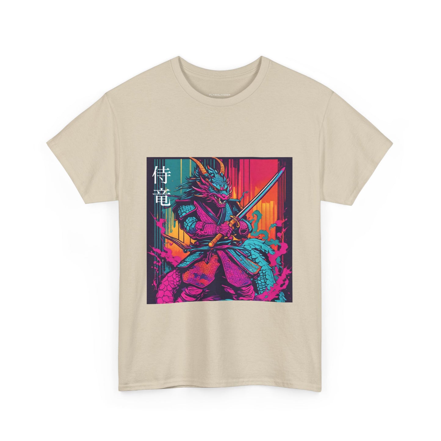 Dragon Samurai Pop Art - Flashlander Gym Shirt