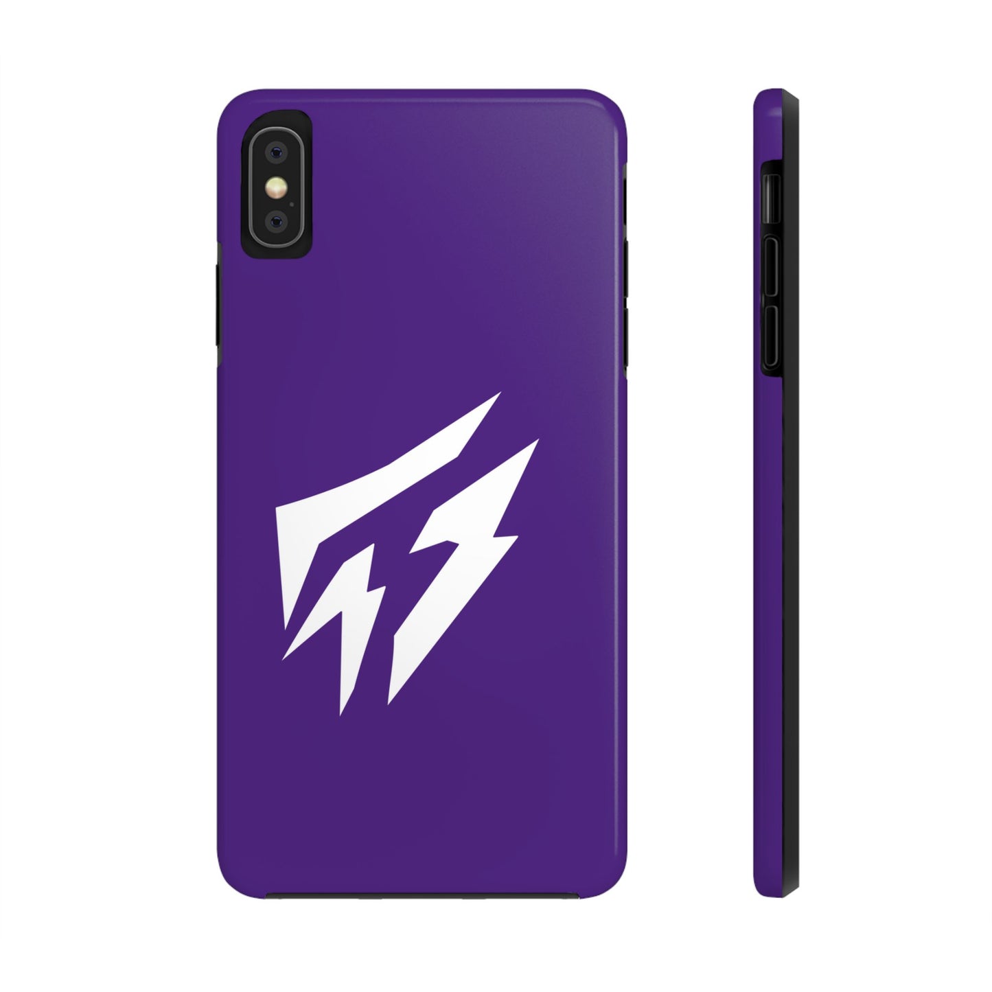 Flashlander Thunders Tough Phone Cases for all Iphone and Samsung Galaxy Purple