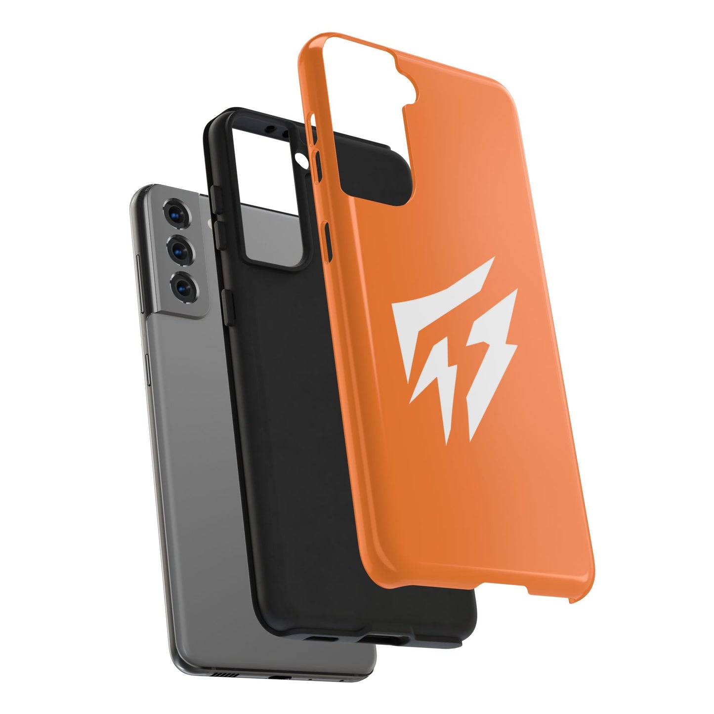 Flashlander Thunders Tough Phone Cases for all Iphone and Samsung Galaxy Crusta Orange