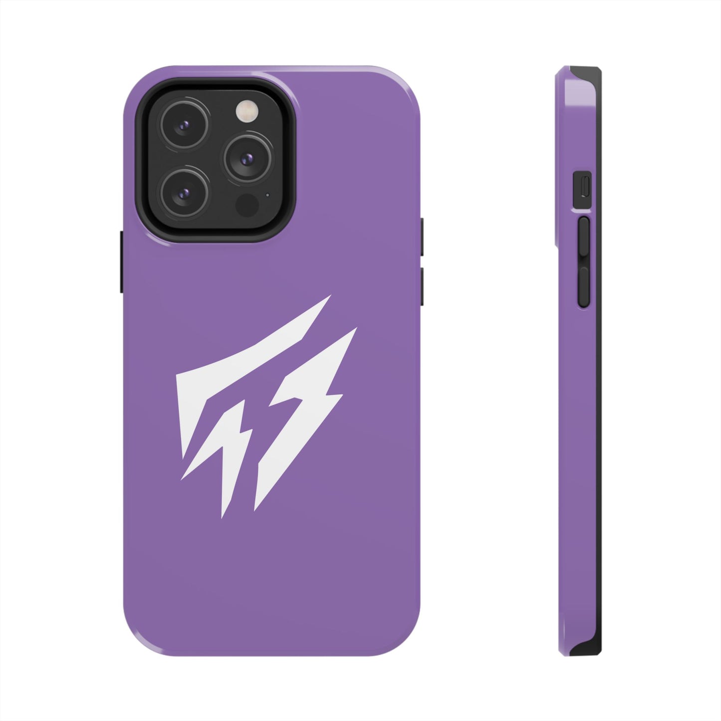 Flashlander Thunders Tough Phone Cases for all Iphone and Samsung Galaxy Light Purple