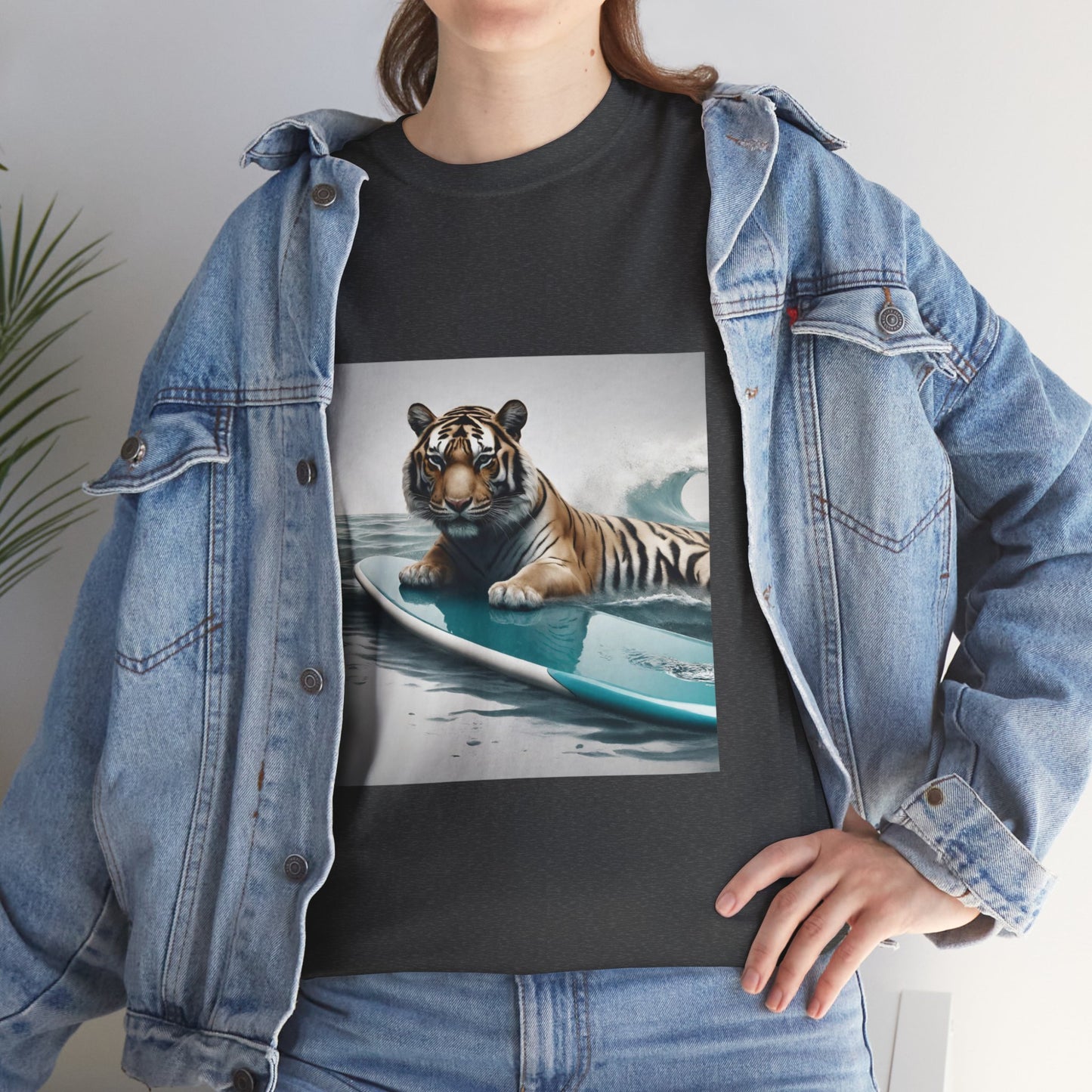 T-shirt de sport Flashlander vintage de Tiger Surfing