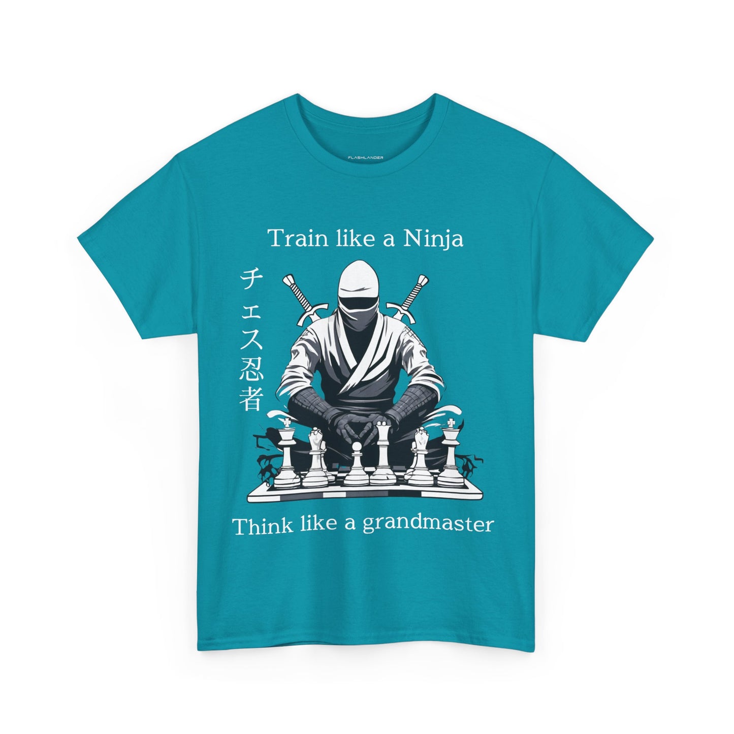 Entraînez-vous comme un ninja, pensez comme un grand maître - T-shirt de sport Flashlander