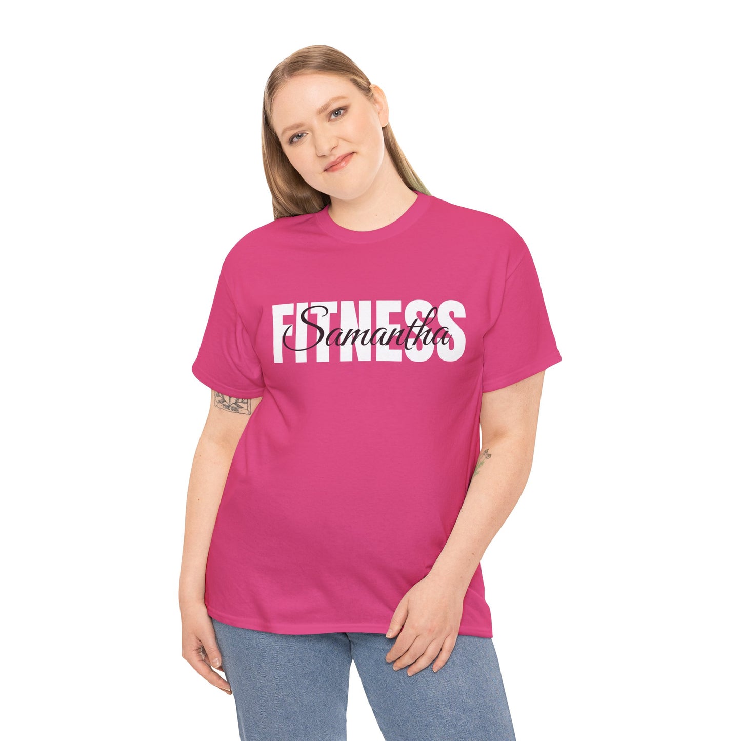 T-shirt de fitness personnalisé - T-shirt de sport Flashlander avec nom personnalisé