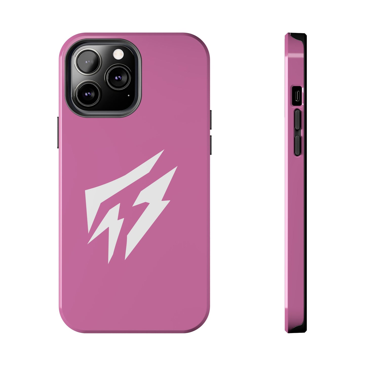 Flashlander Thunders Tough Phone Cases for all Iphone and Samsung Galaxy Light Pink