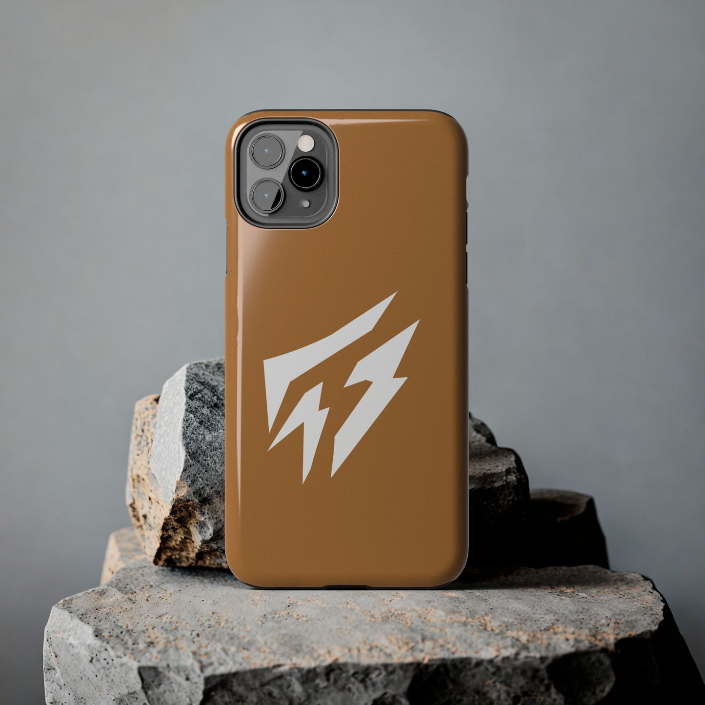 Flashlander Thunders Tough Phone Cases for all Iphone and Samsung Galaxy Light Brown