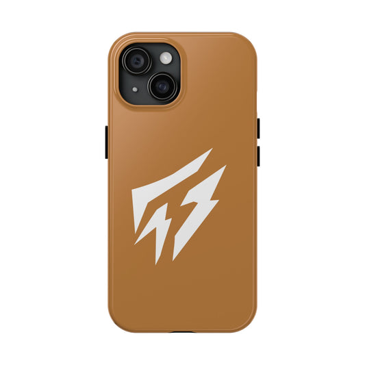 Flashlander Thunders Tough Phone Cases for all Iphone and Samsung Galaxy Light Brown